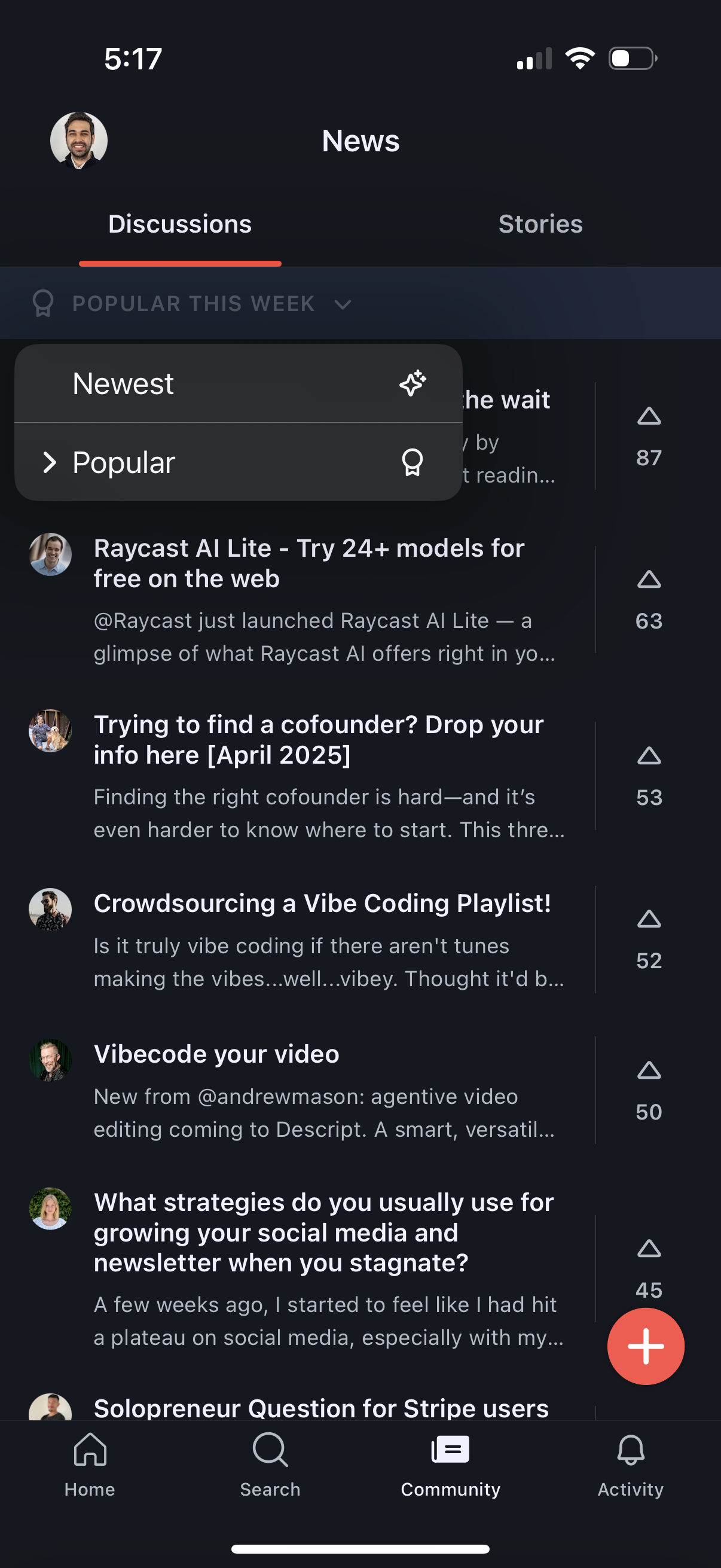 product-hunt app screenshot 12