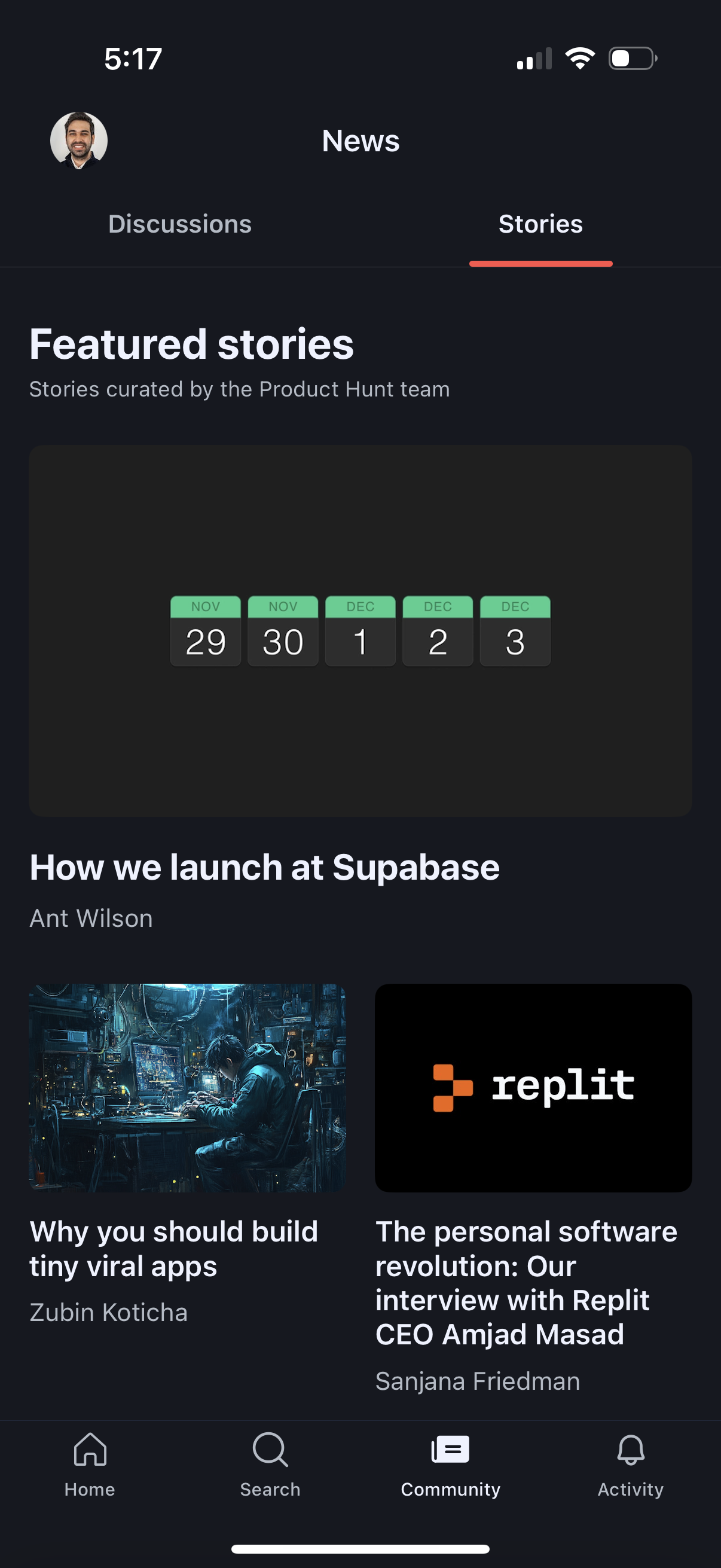 product-hunt app screenshot 10
