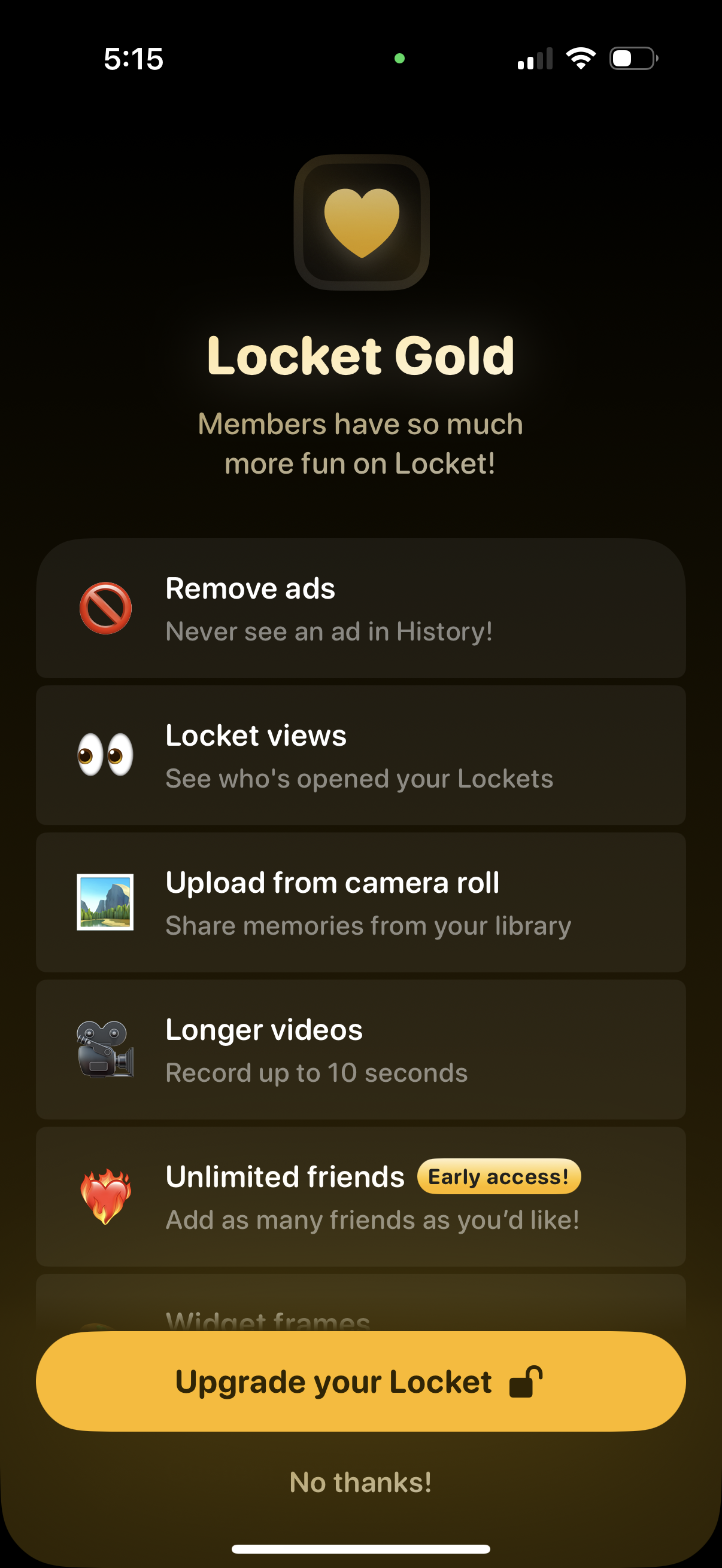 locket app screenshot 21