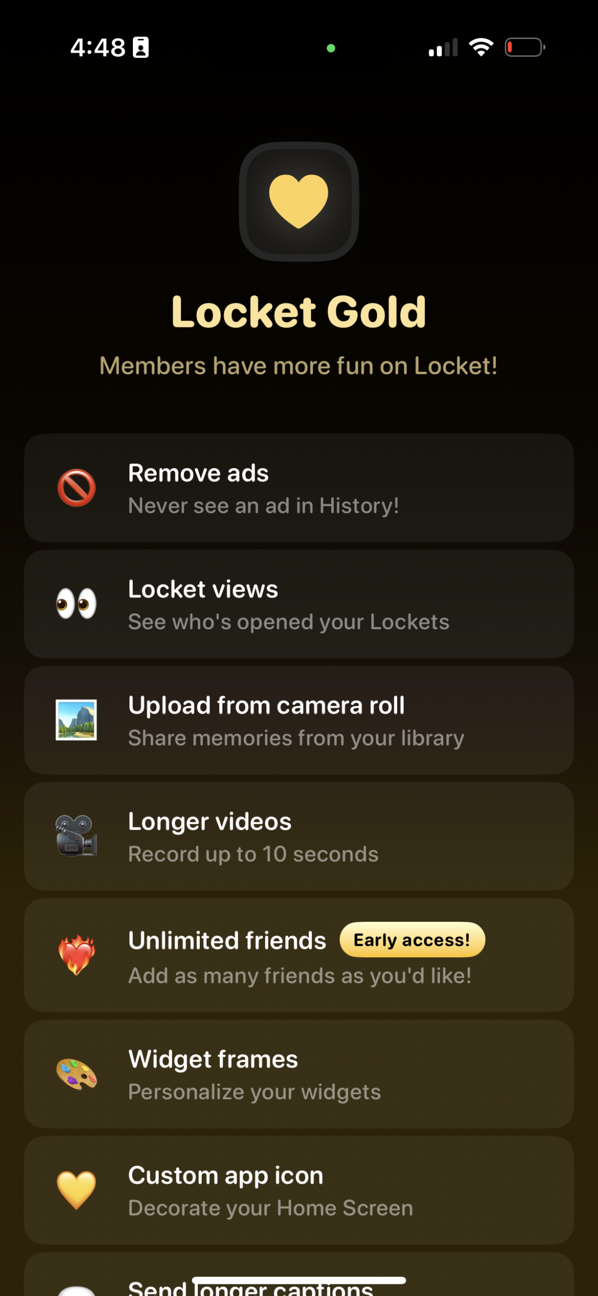 locket app screenshot 50