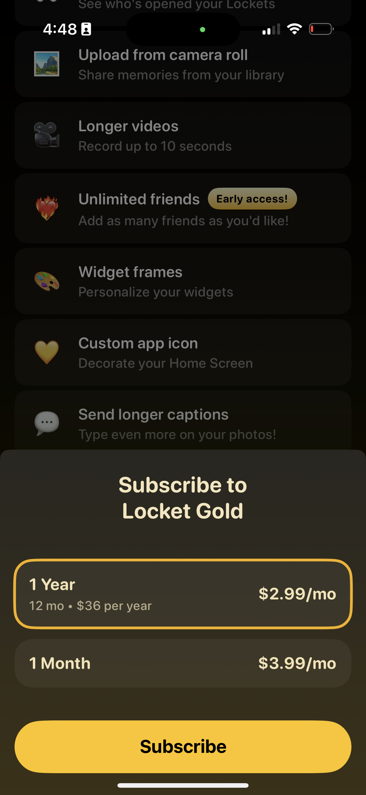 locket app screenshot 54