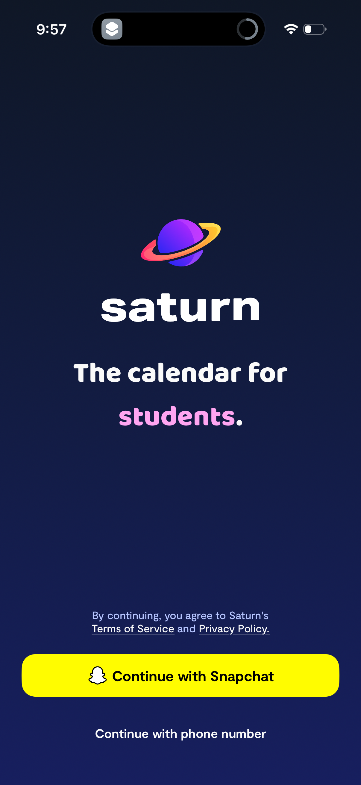saturn app screenshot 1