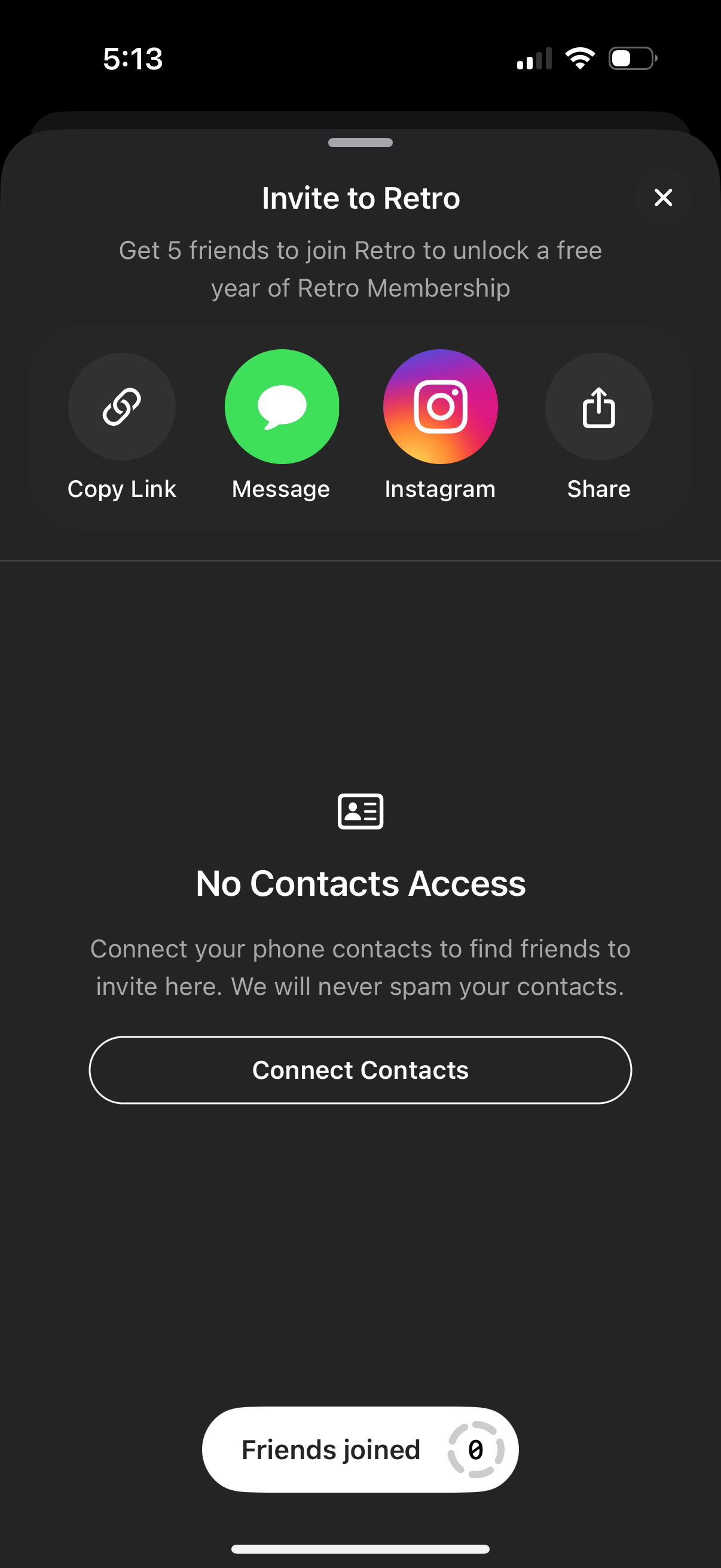 retro app screenshot 13