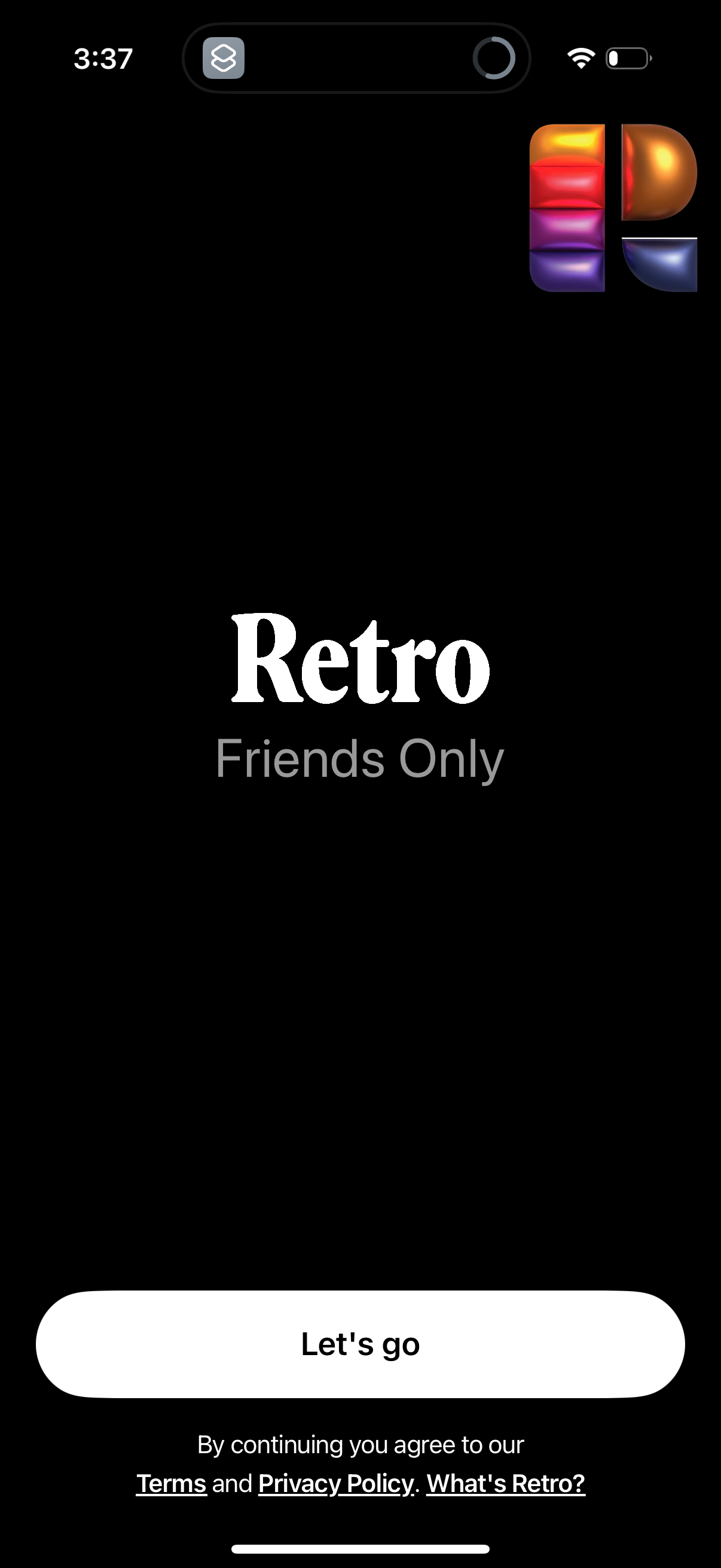 retro app screenshot 5