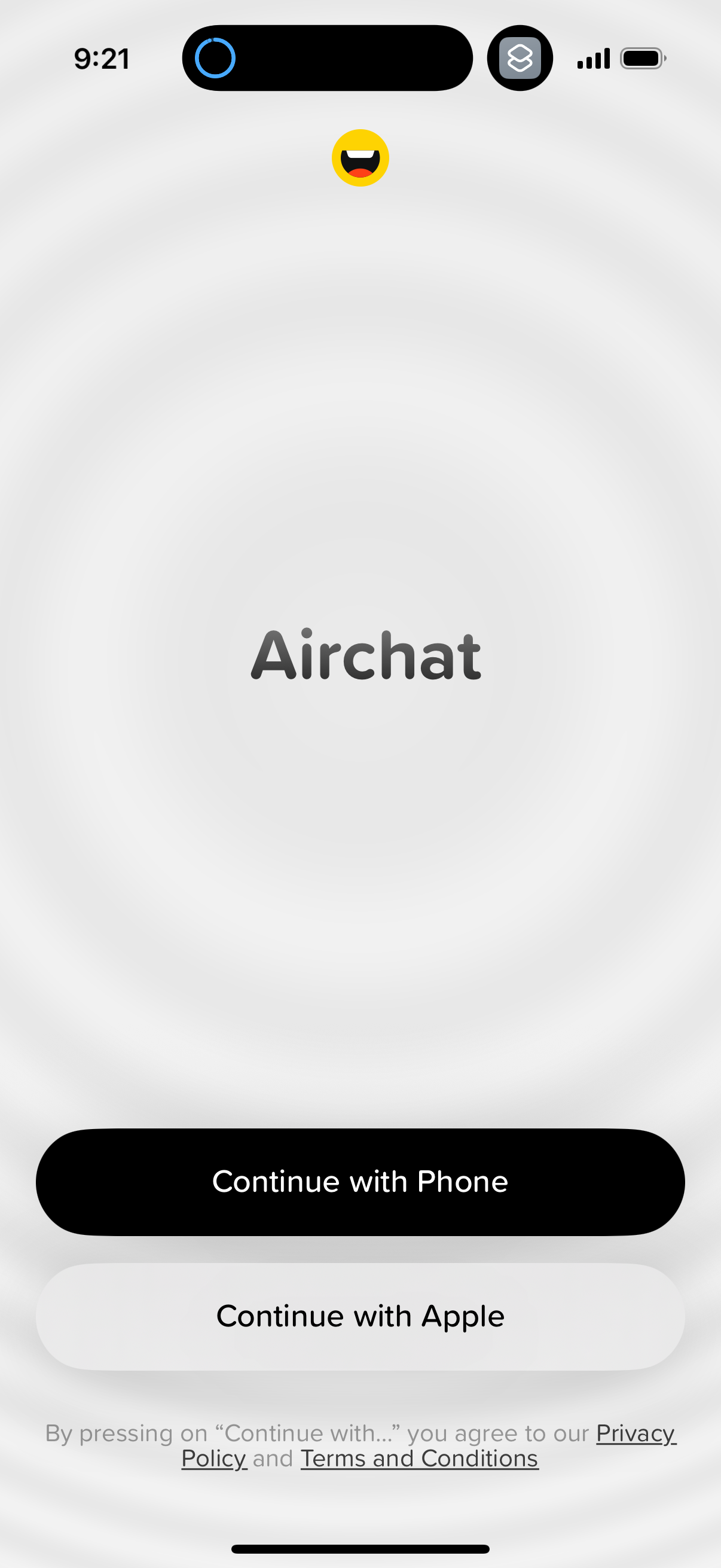 airchat app screenshot 2