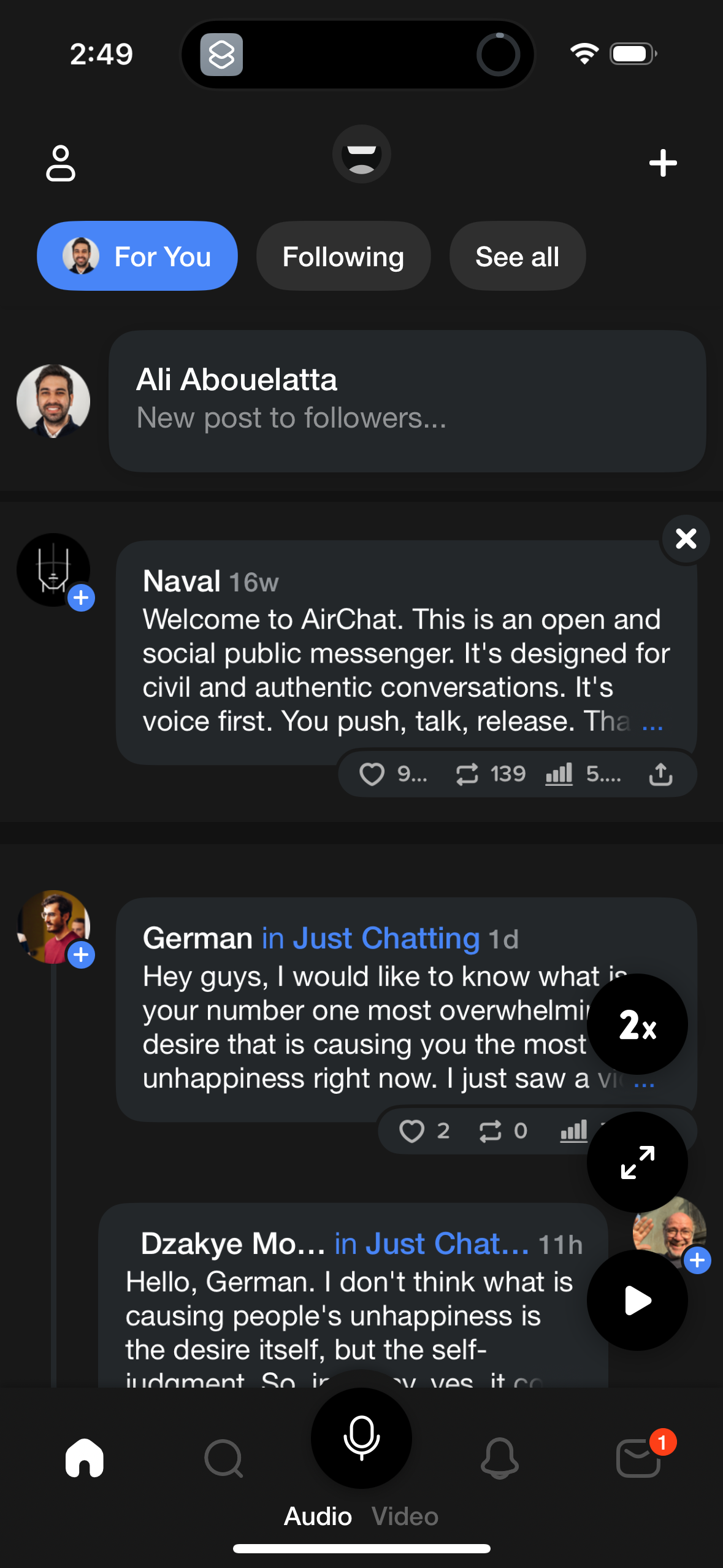airchat app screenshot 20