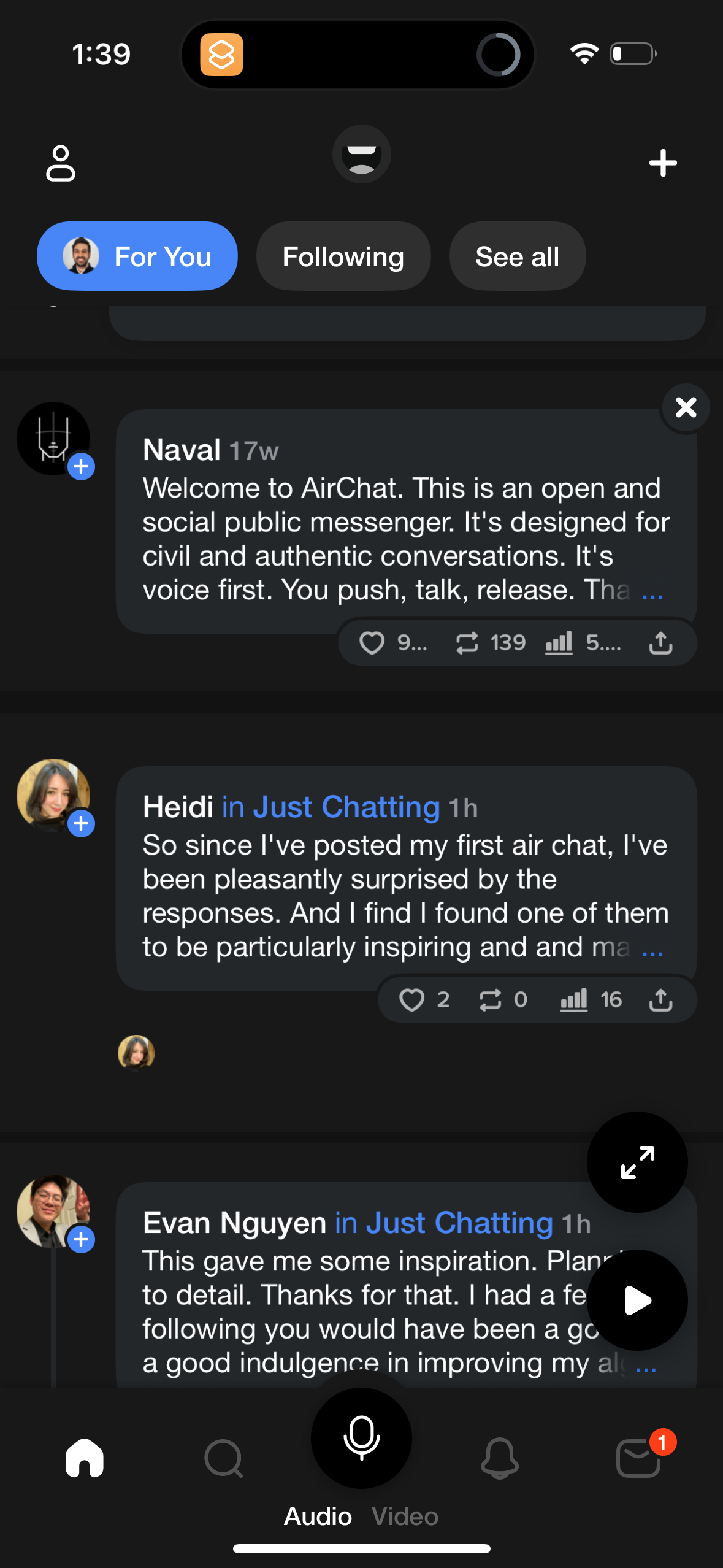 airchat app screenshot 21