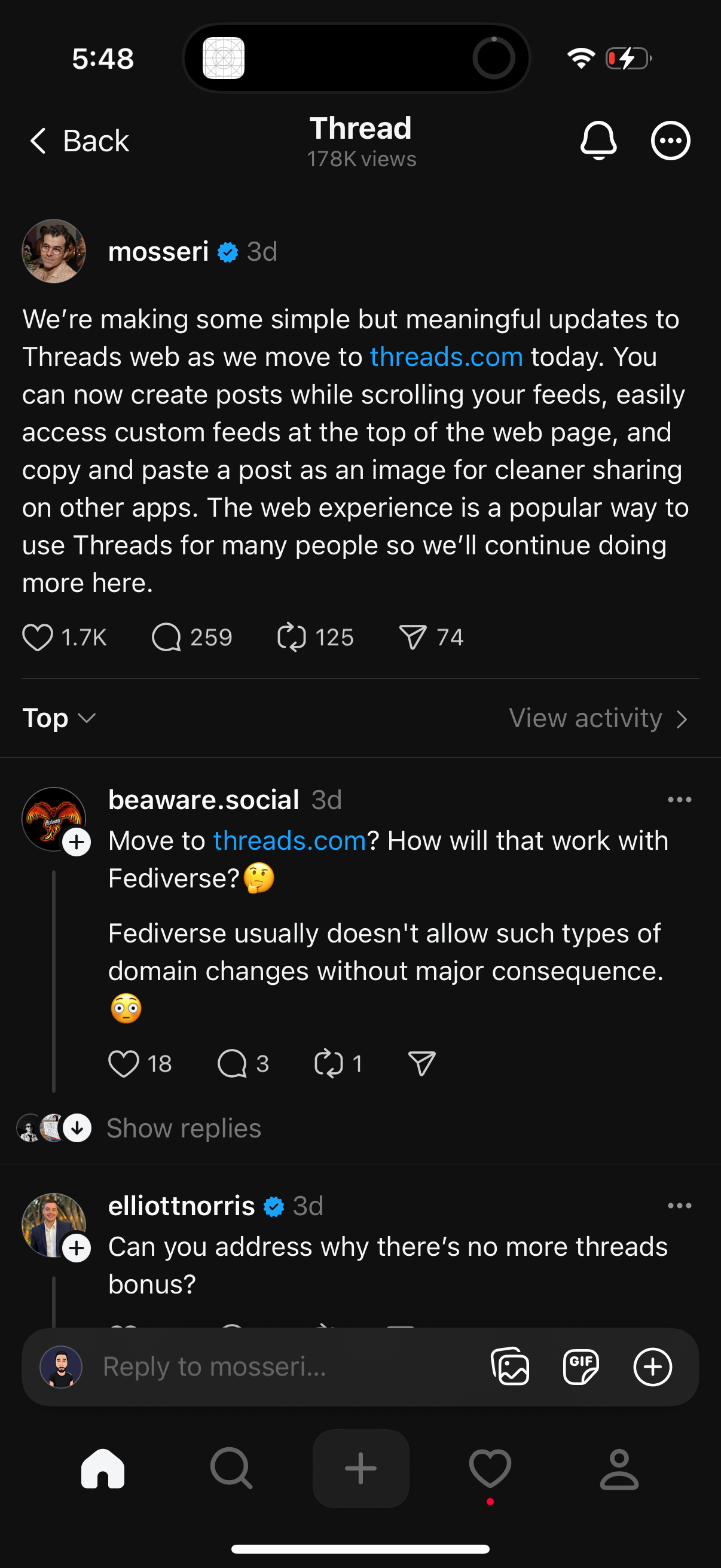 threads app screenshot 9