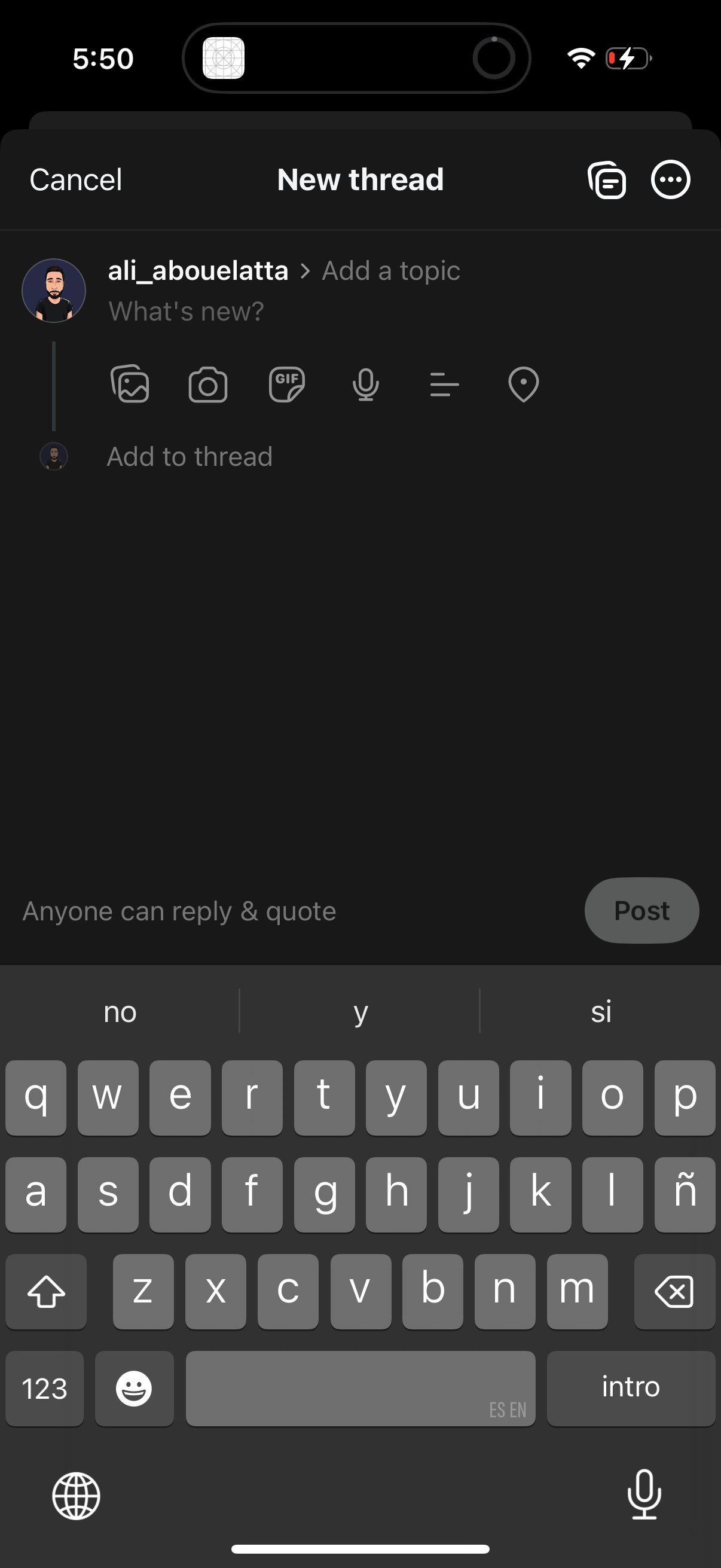 threads app screenshot 2