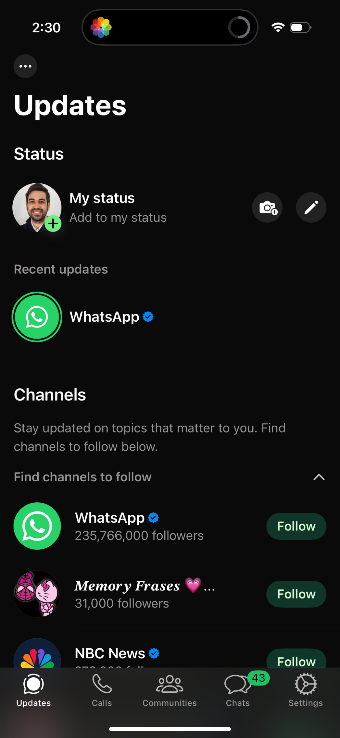 whatsapp app screenshot 2