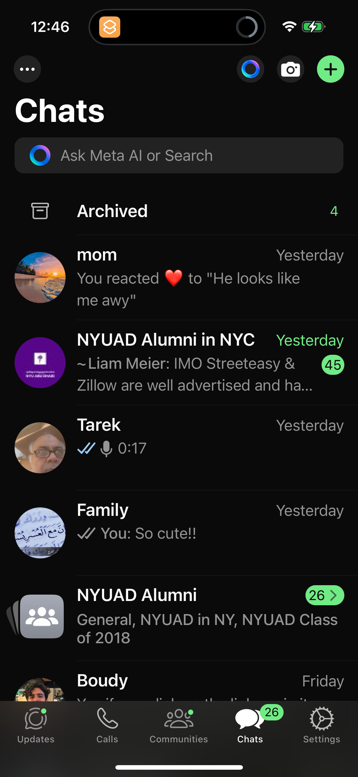 whatsapp app screenshot 5
