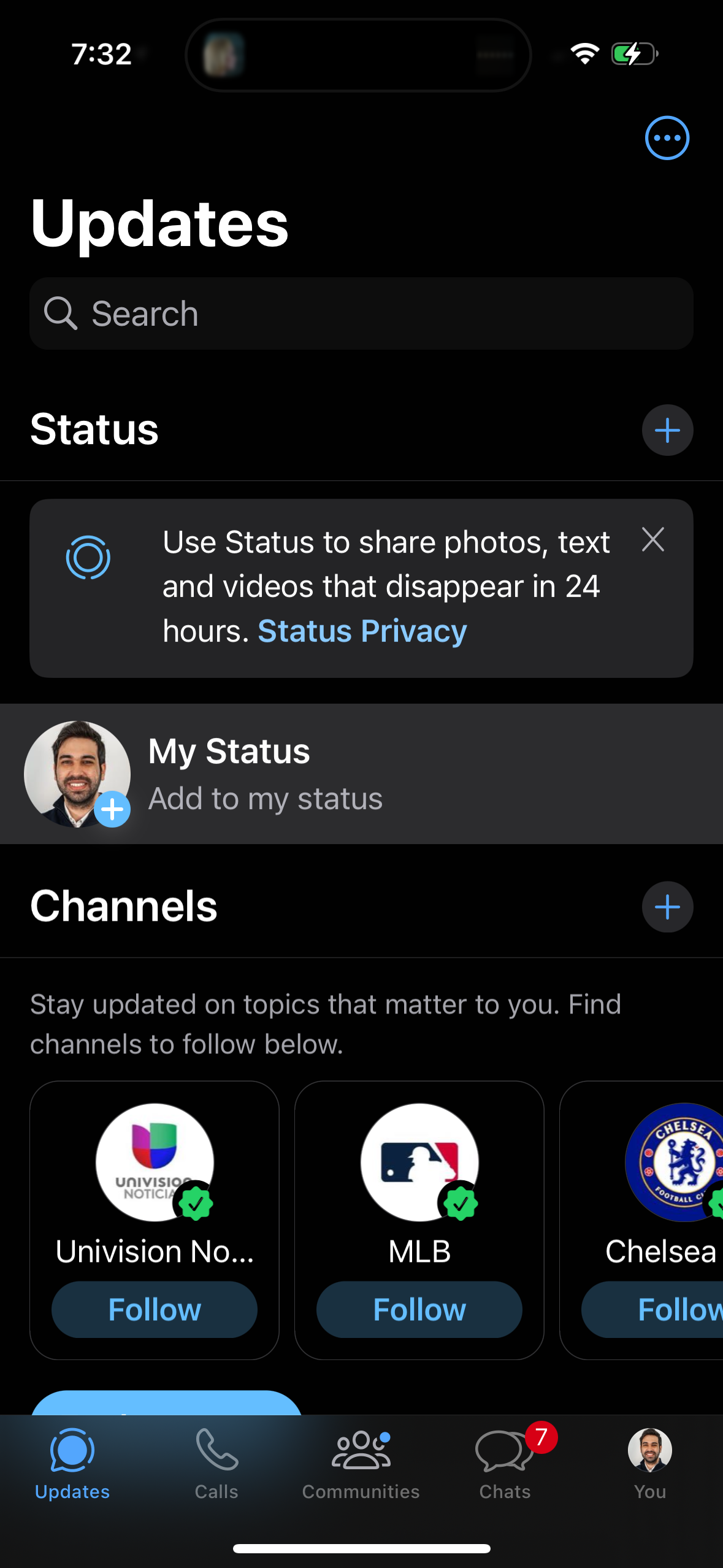whatsapp app screenshot 7