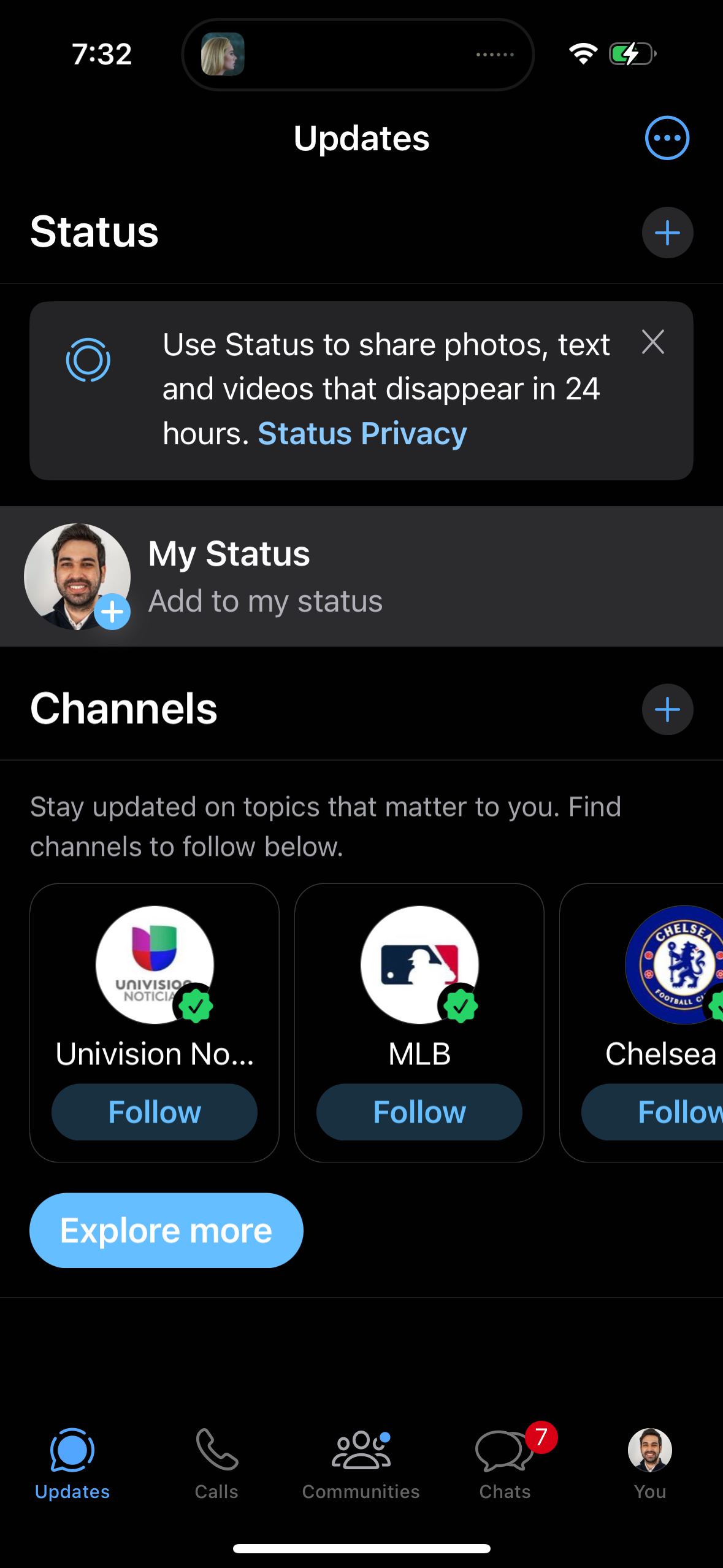 whatsapp app screenshot 6