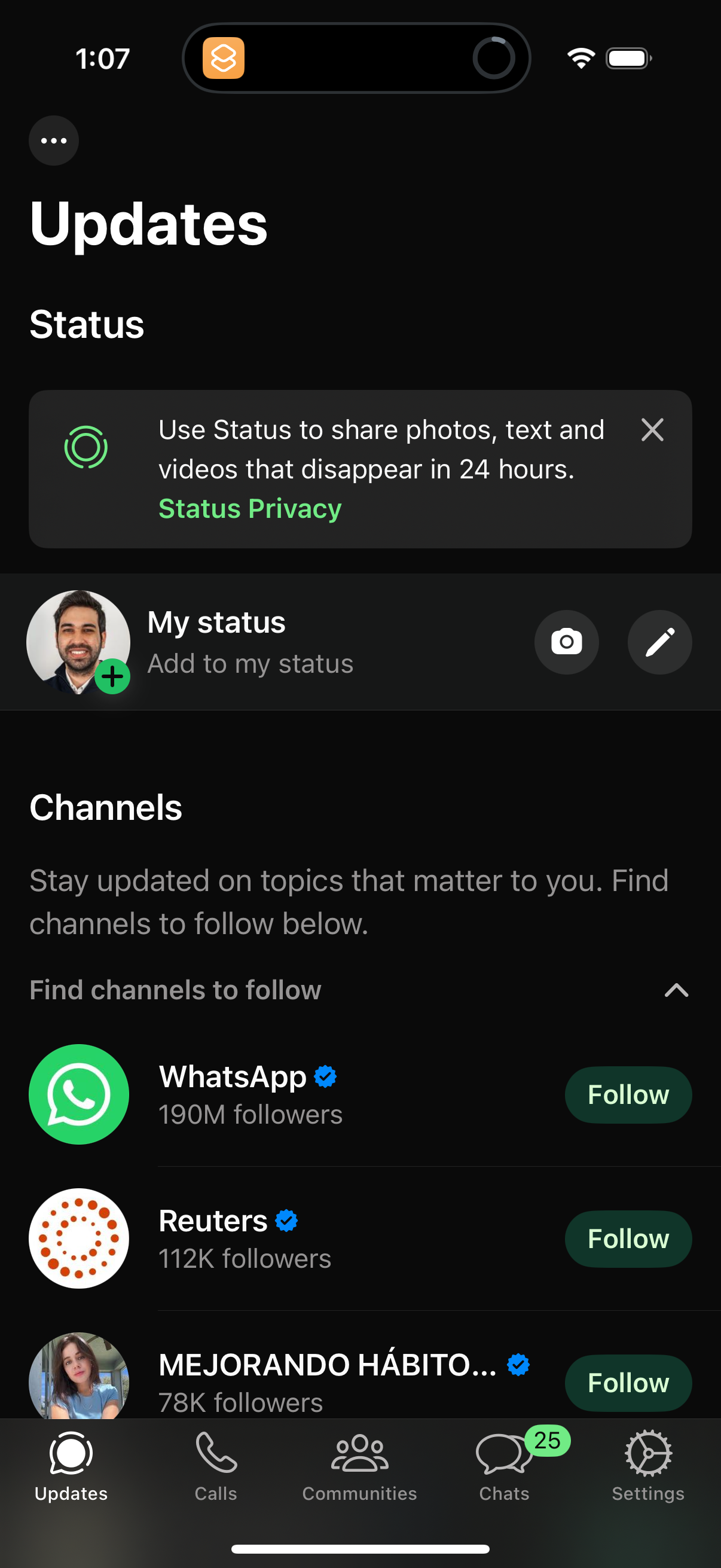 whatsapp app screenshot 4