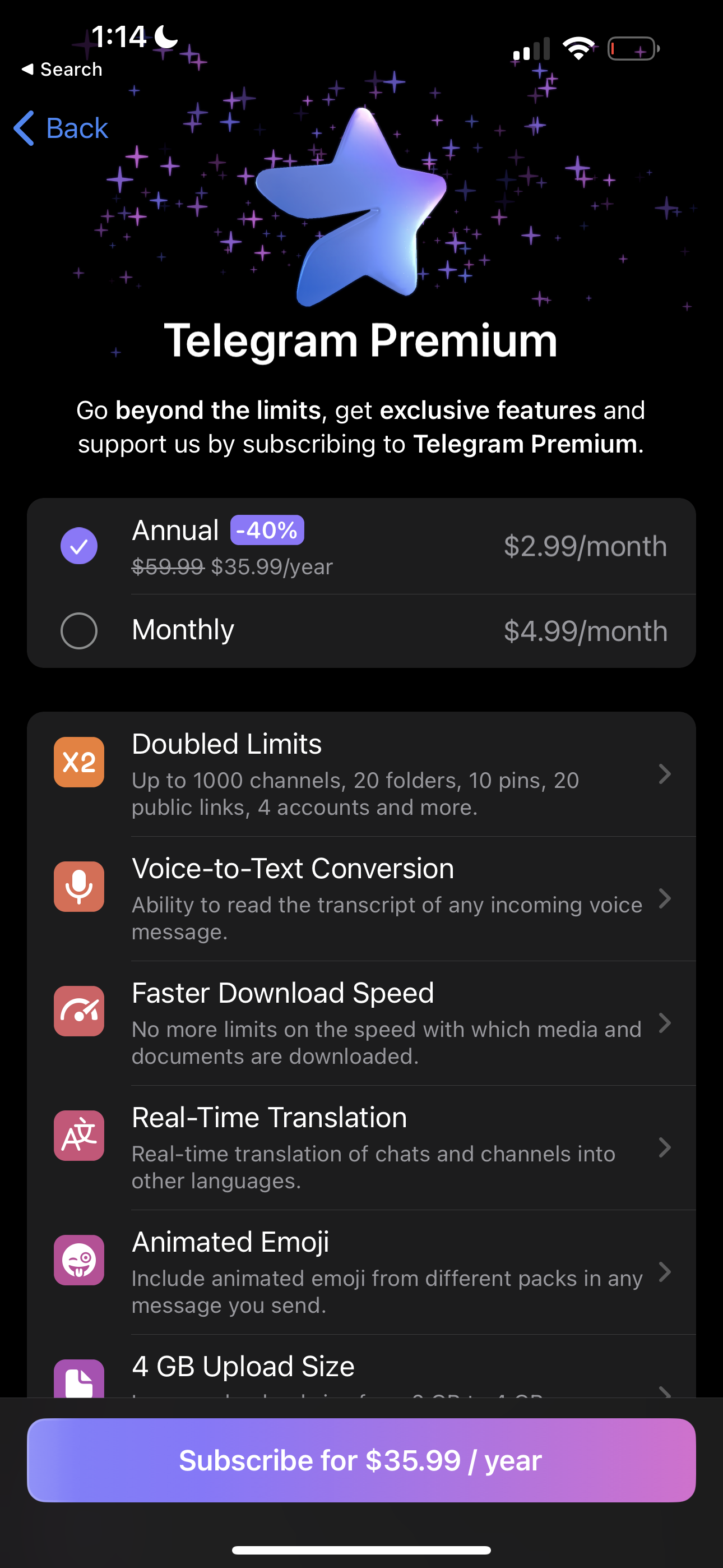 telegram app screenshot 120