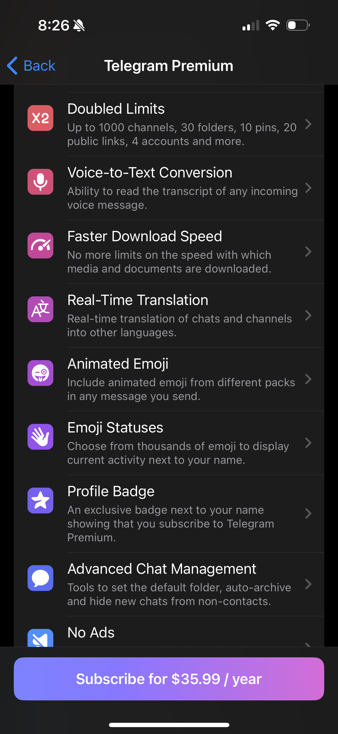 telegram app screenshot 107