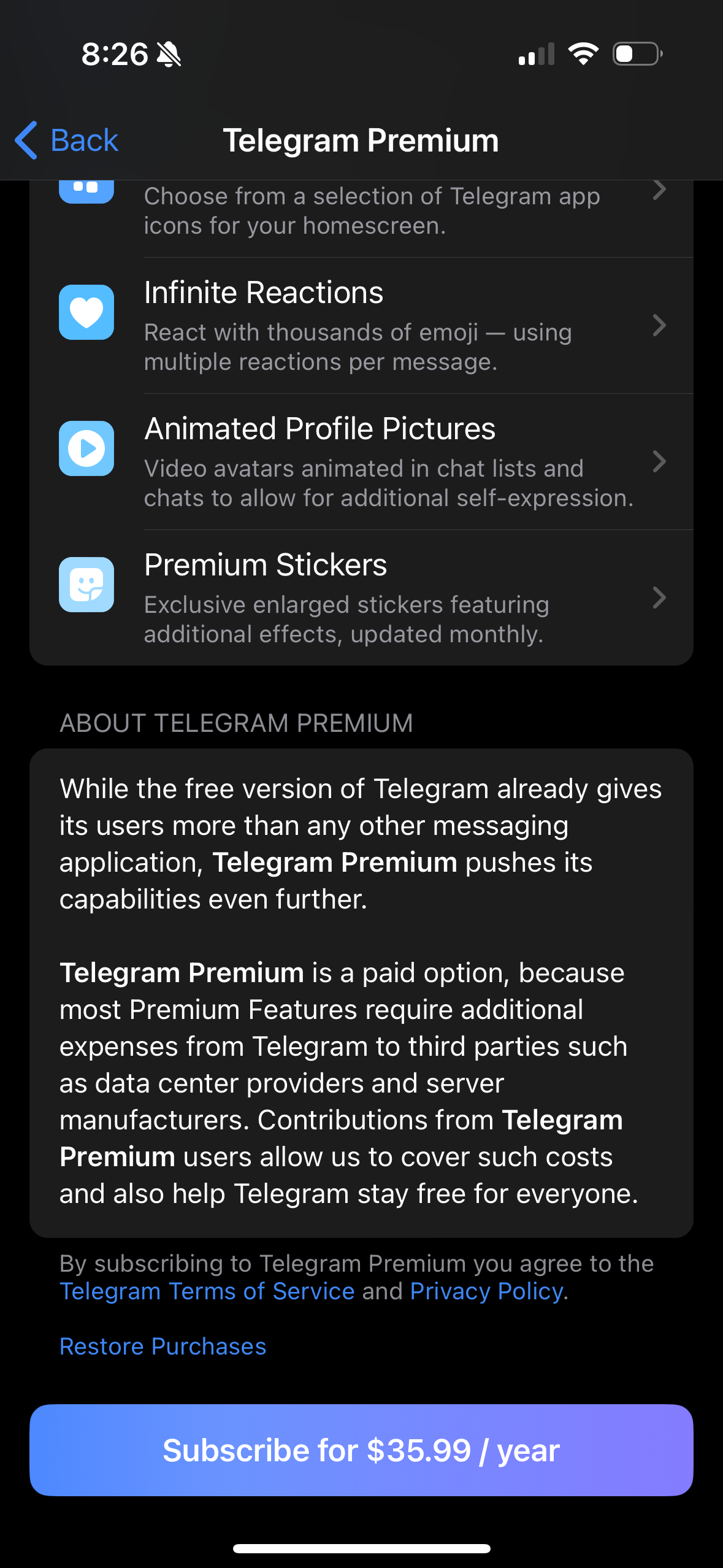 telegram app screenshot 105
