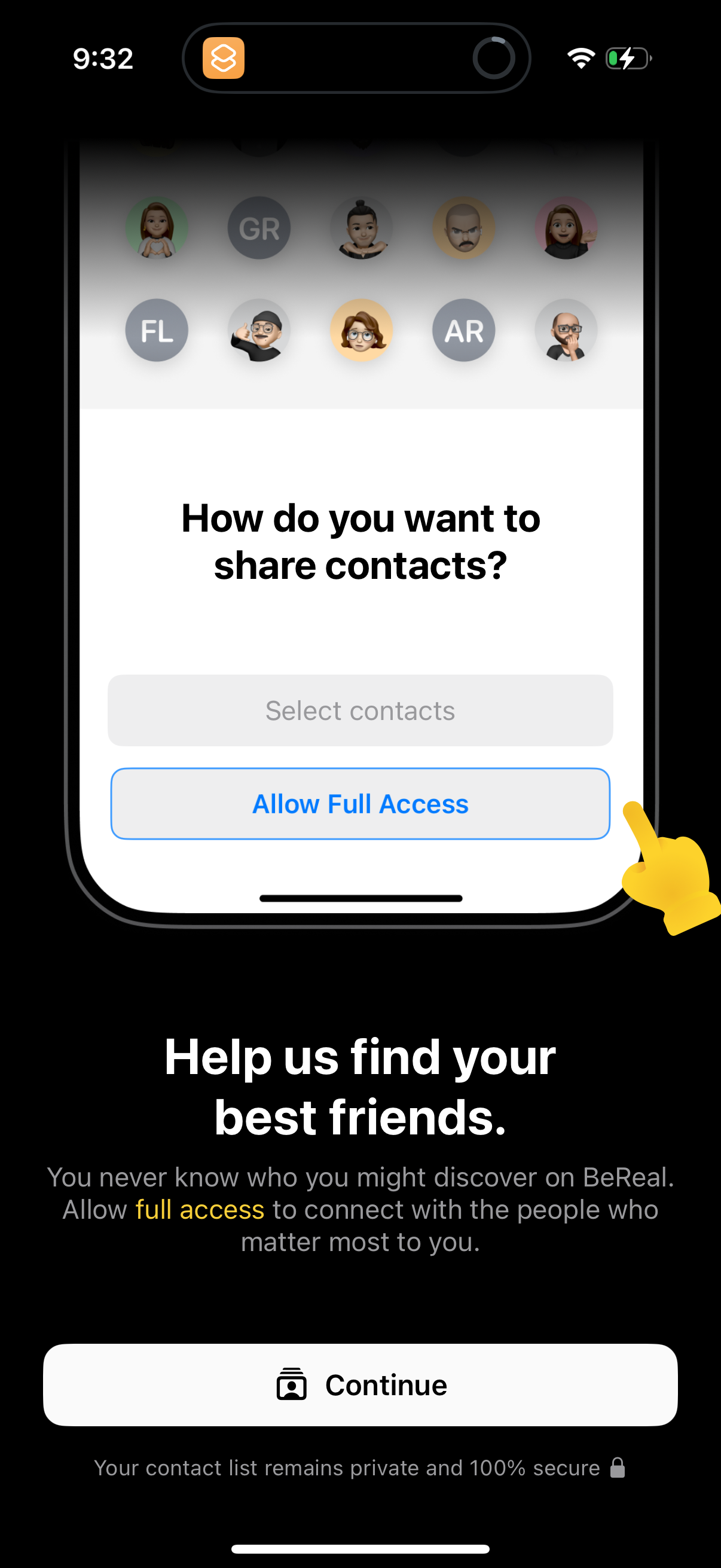 bereal app screenshot 13