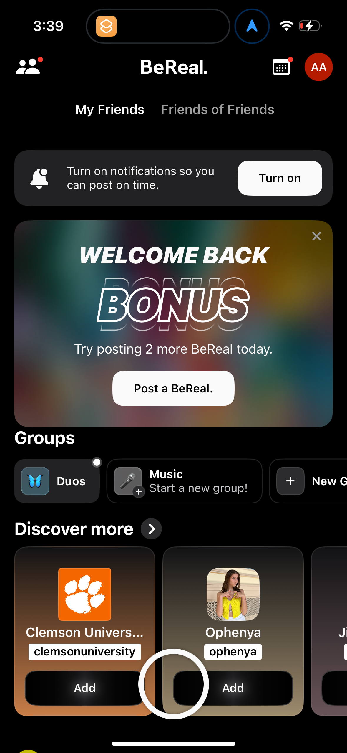 bereal app screenshot 37