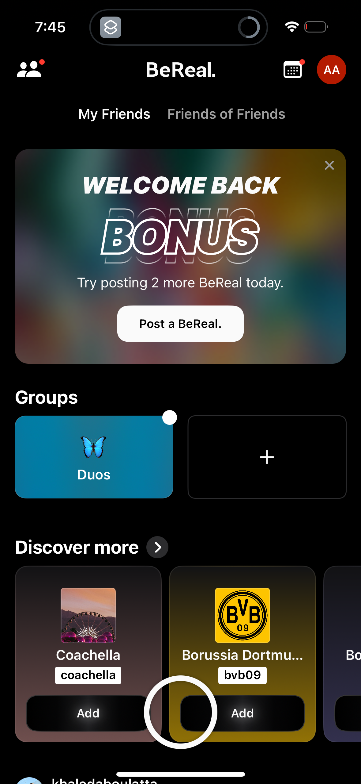 bereal app screenshot 56
