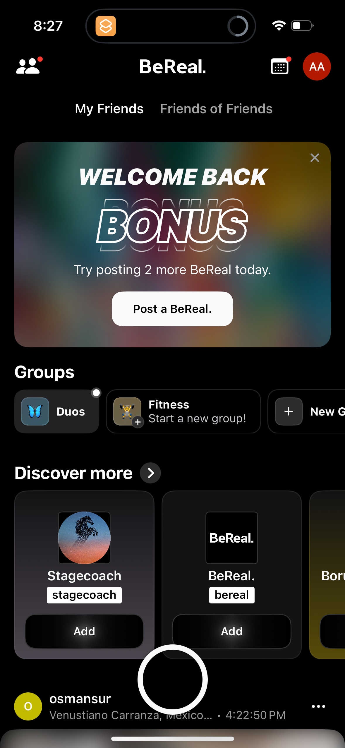bereal app screenshot 52