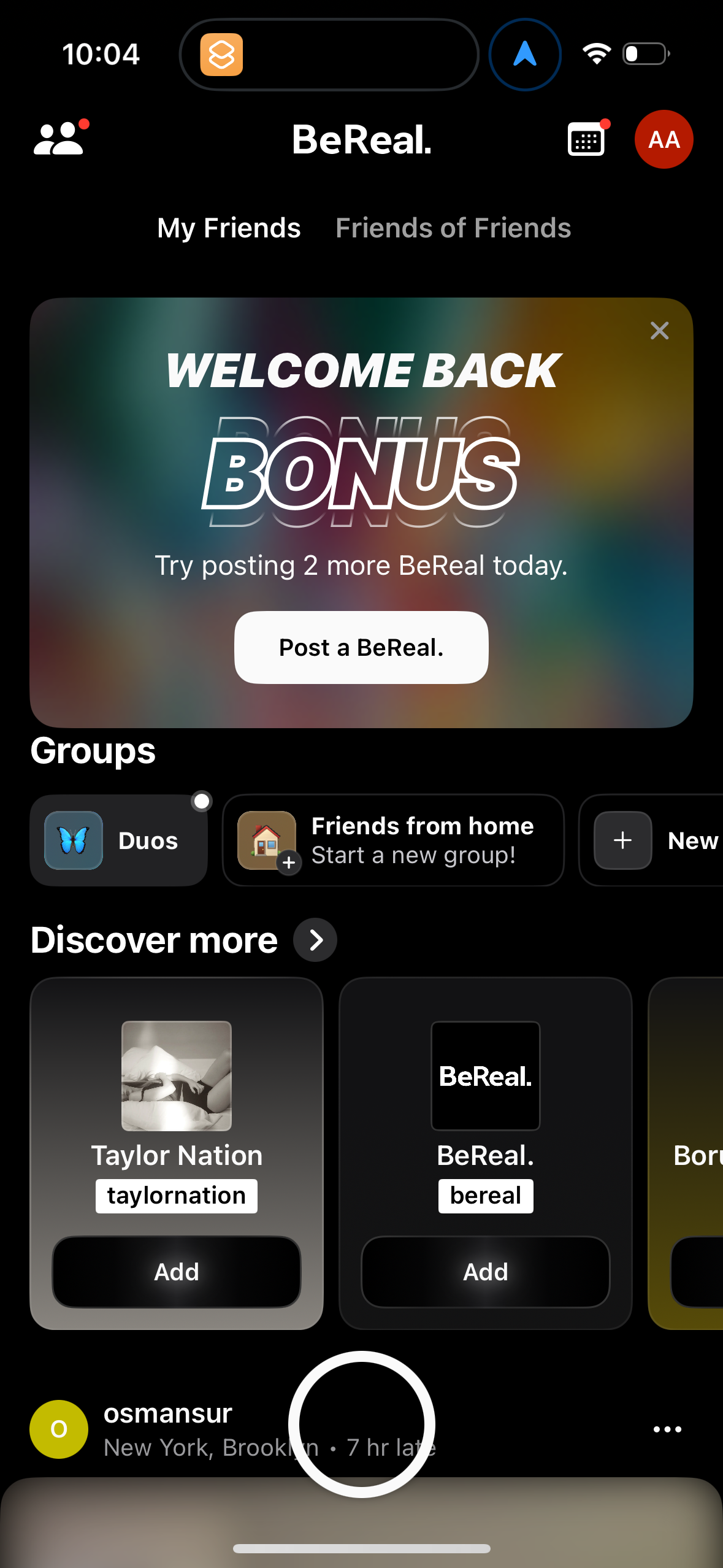 bereal app screenshot 46
