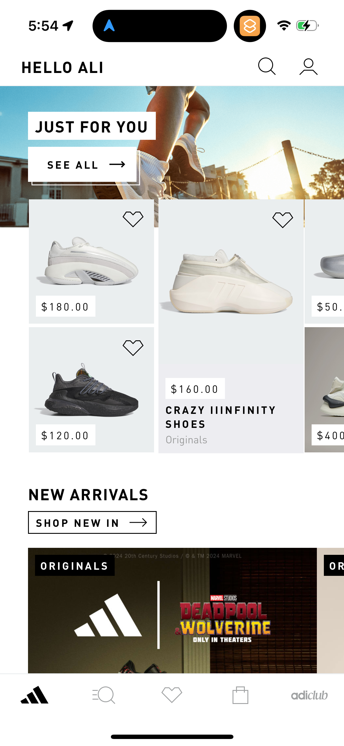 adidas app screenshot 81