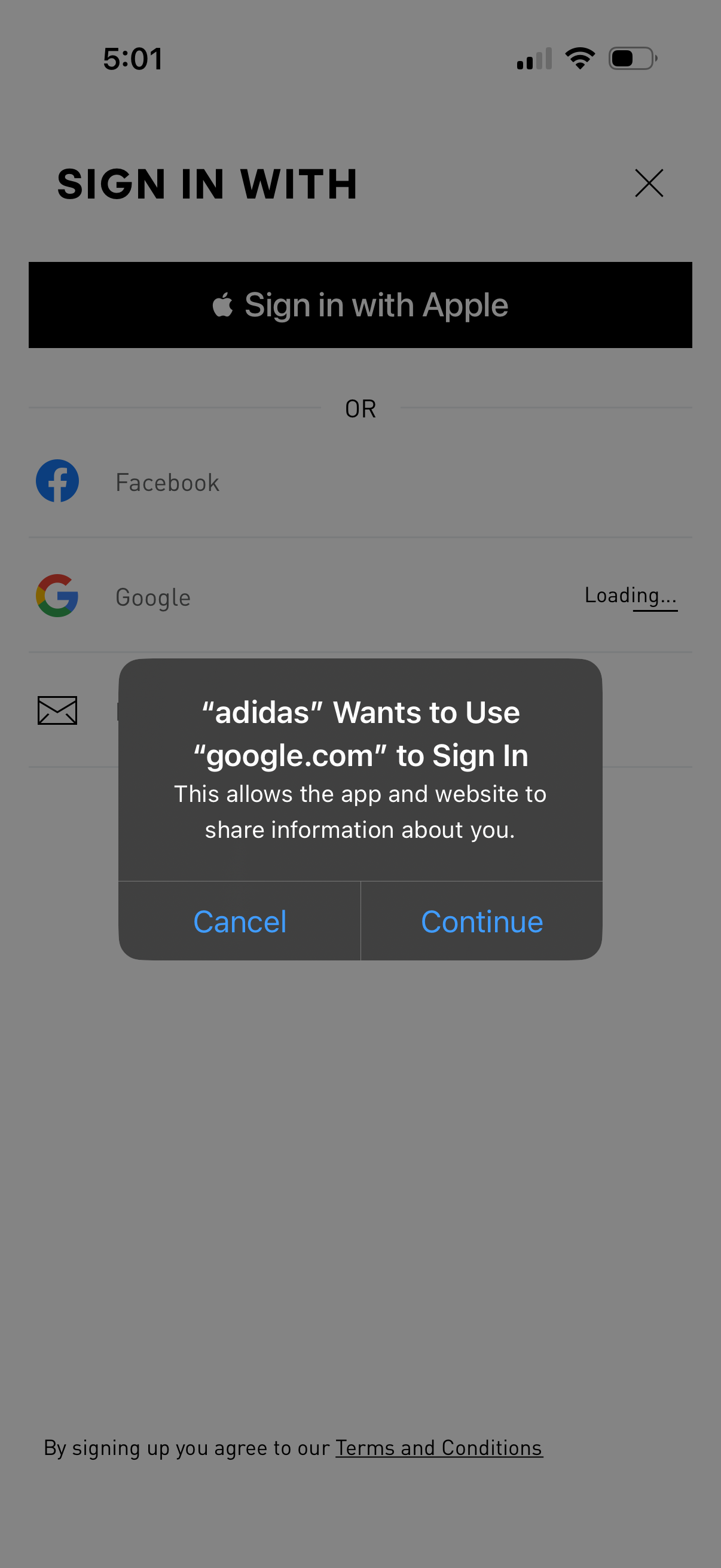 adidas app screenshot 51