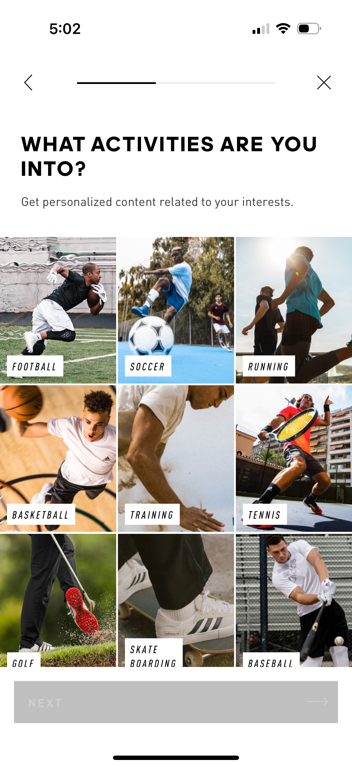 adidas app screenshot 43