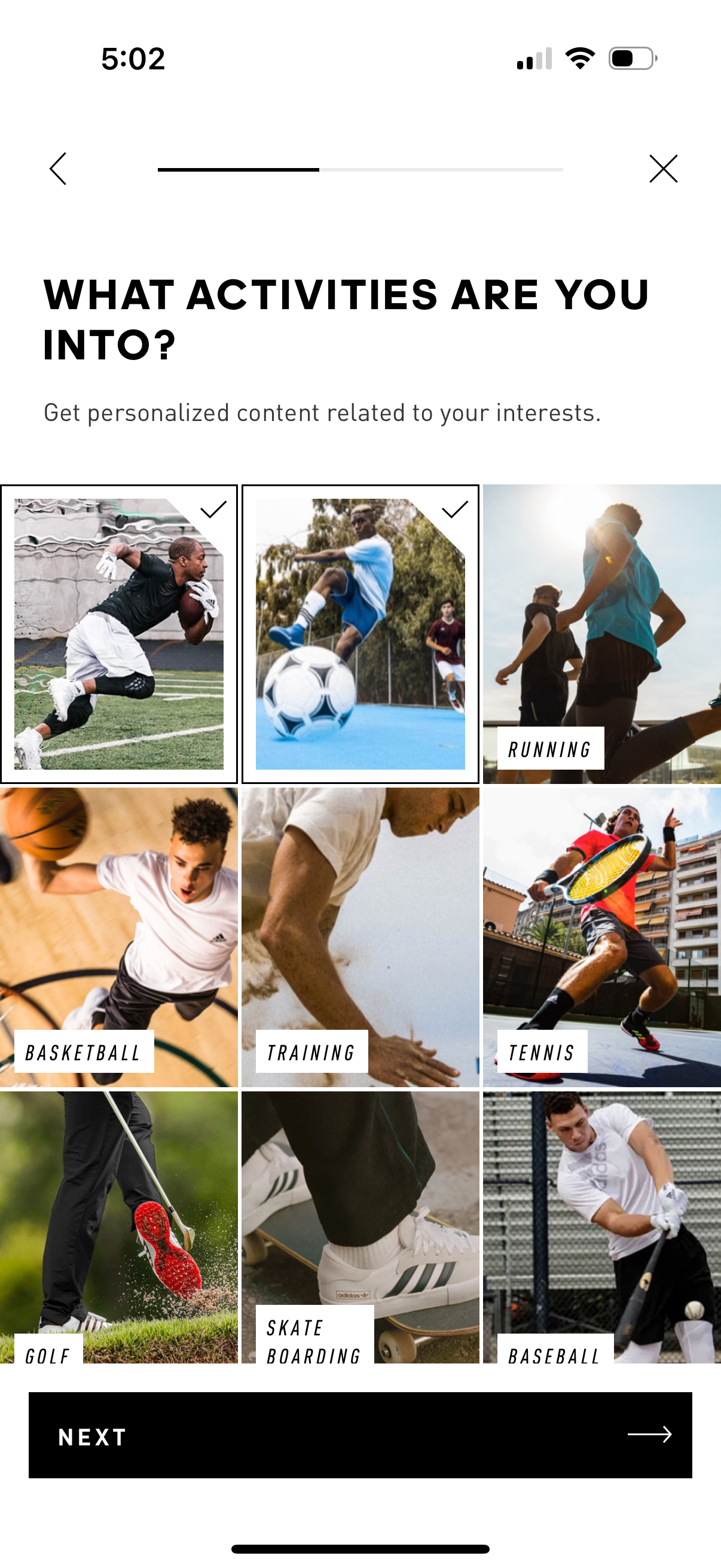 adidas app screenshot 42