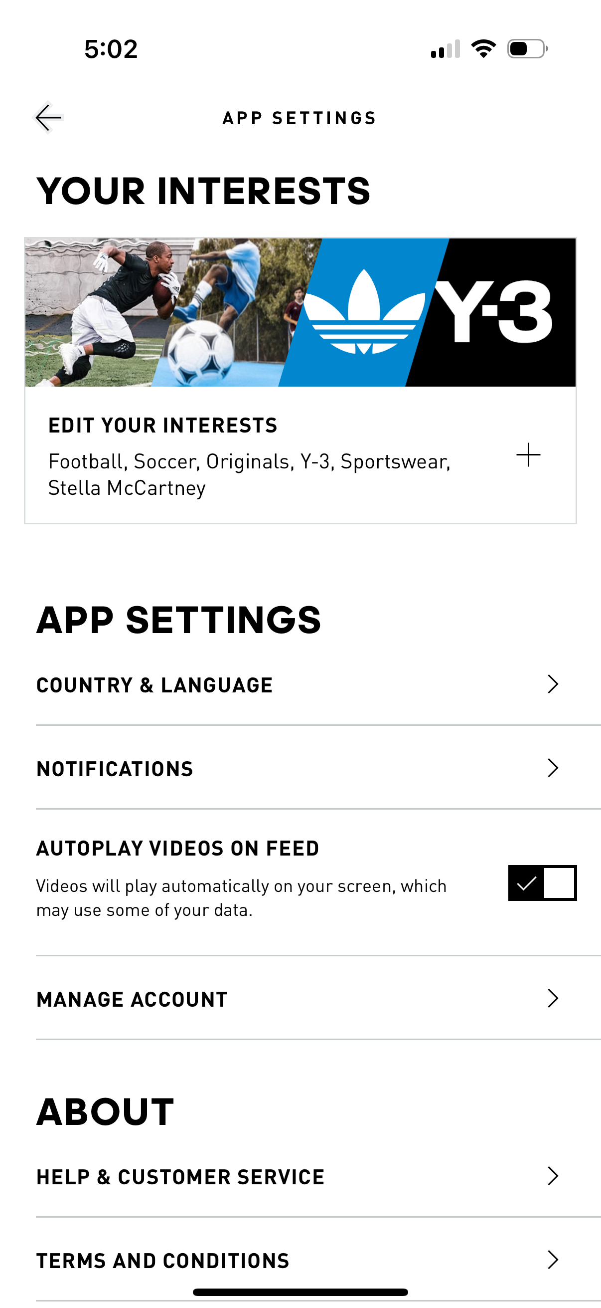 adidas app screenshot 25