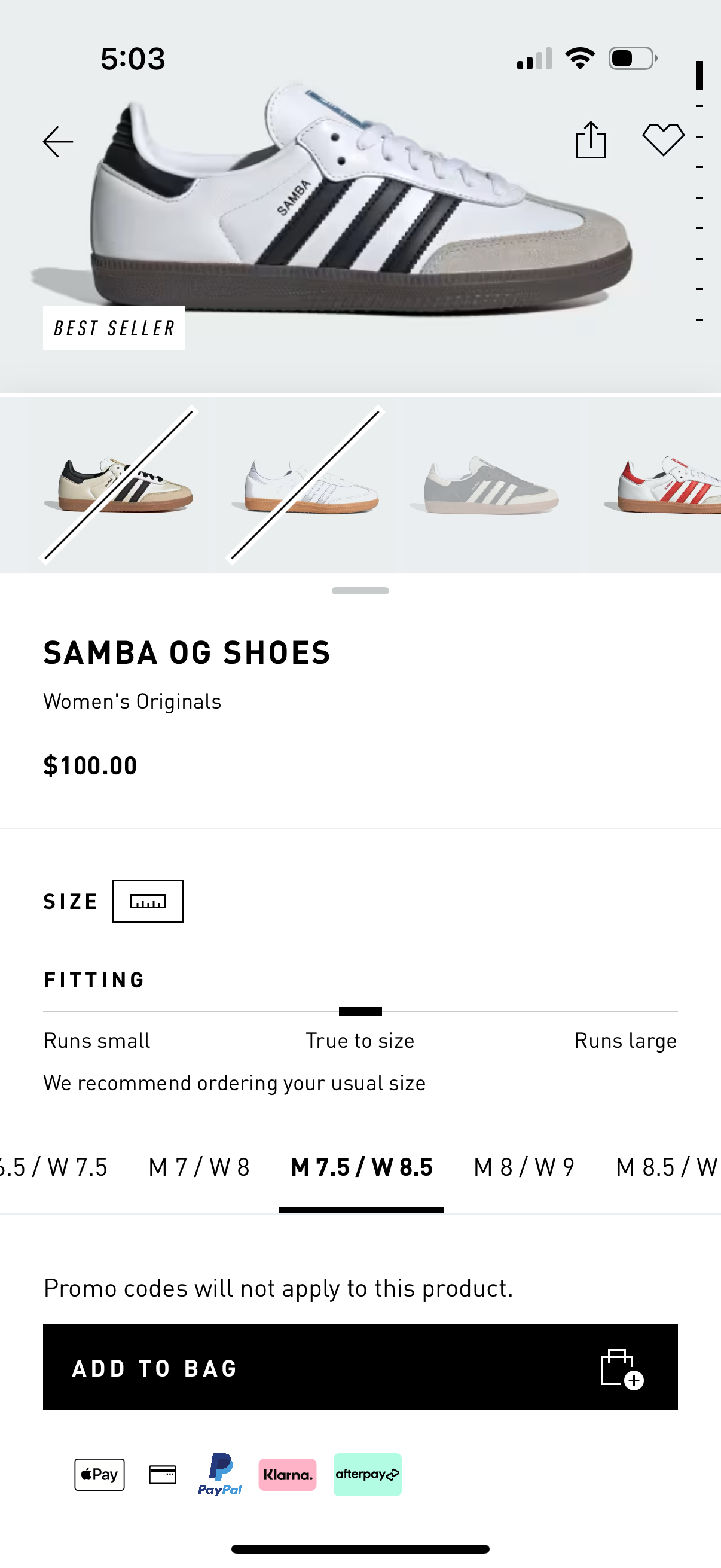 adidas app screenshot 20