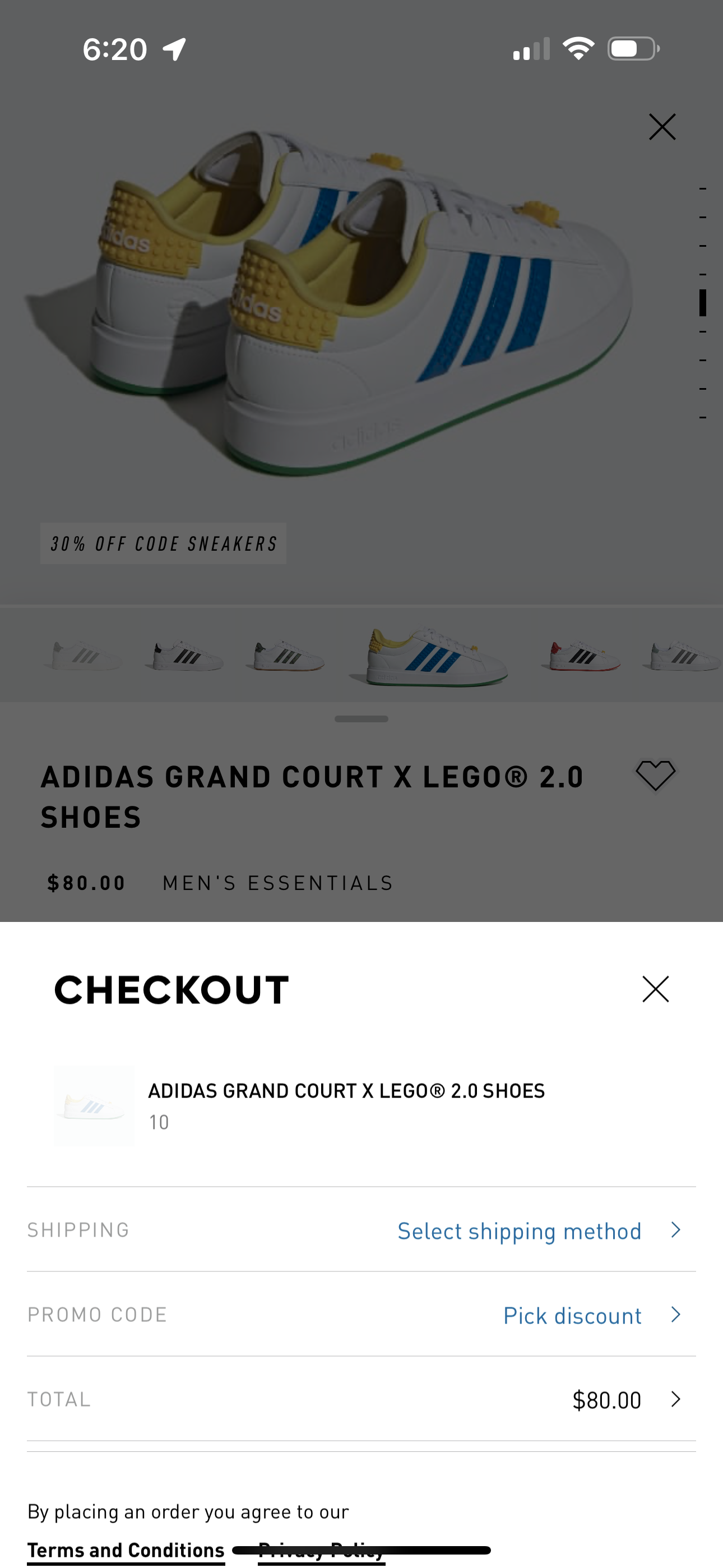 adidas app screenshot 103