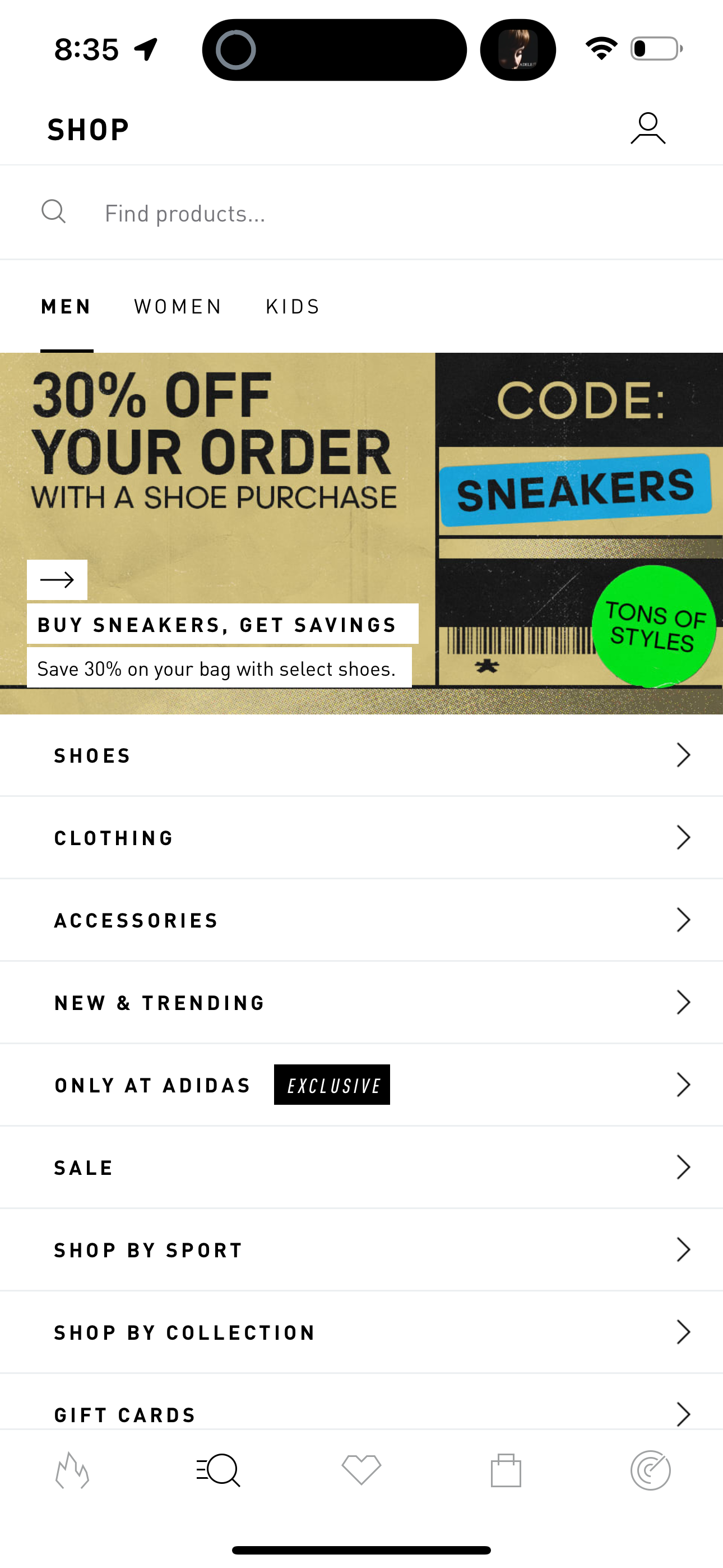 adidas app screenshot 96