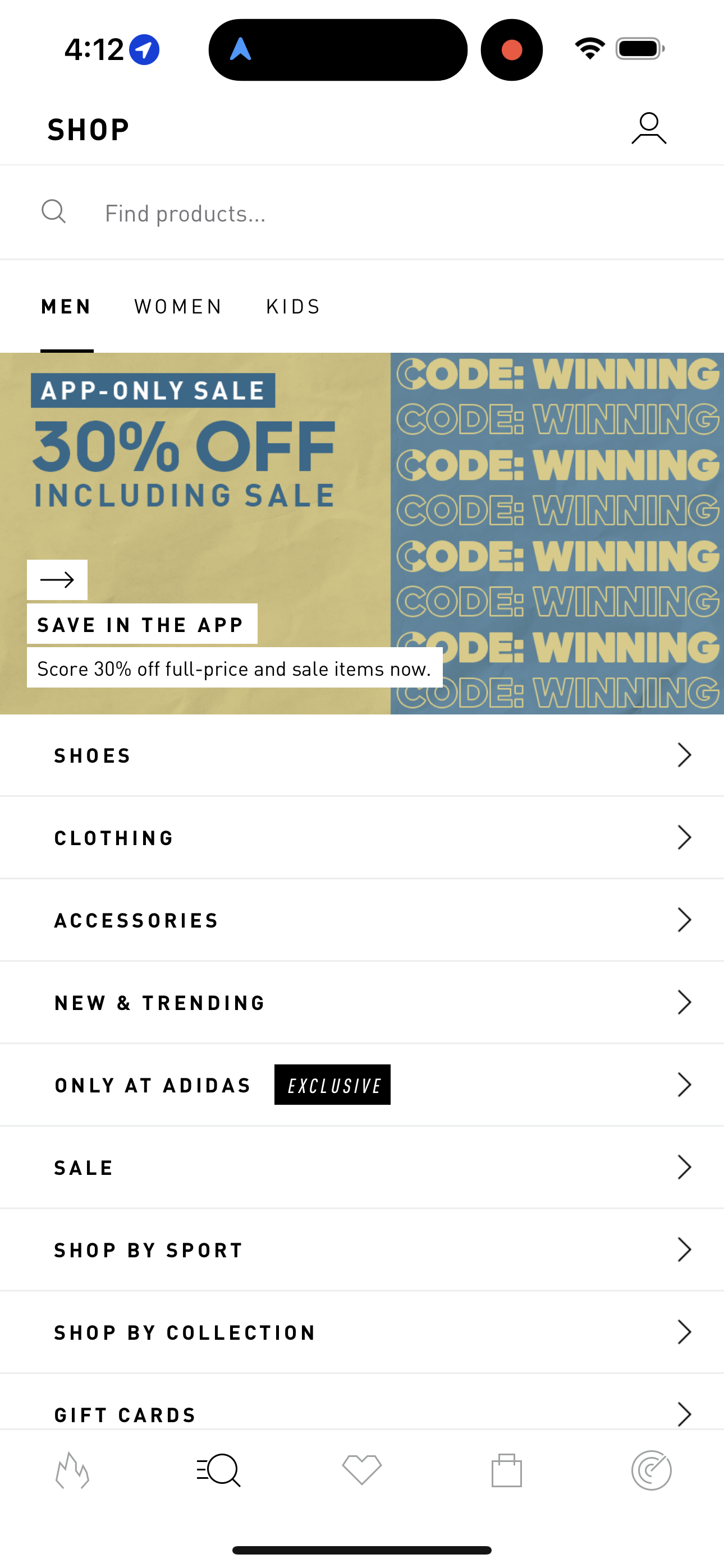 adidas app screenshot 95
