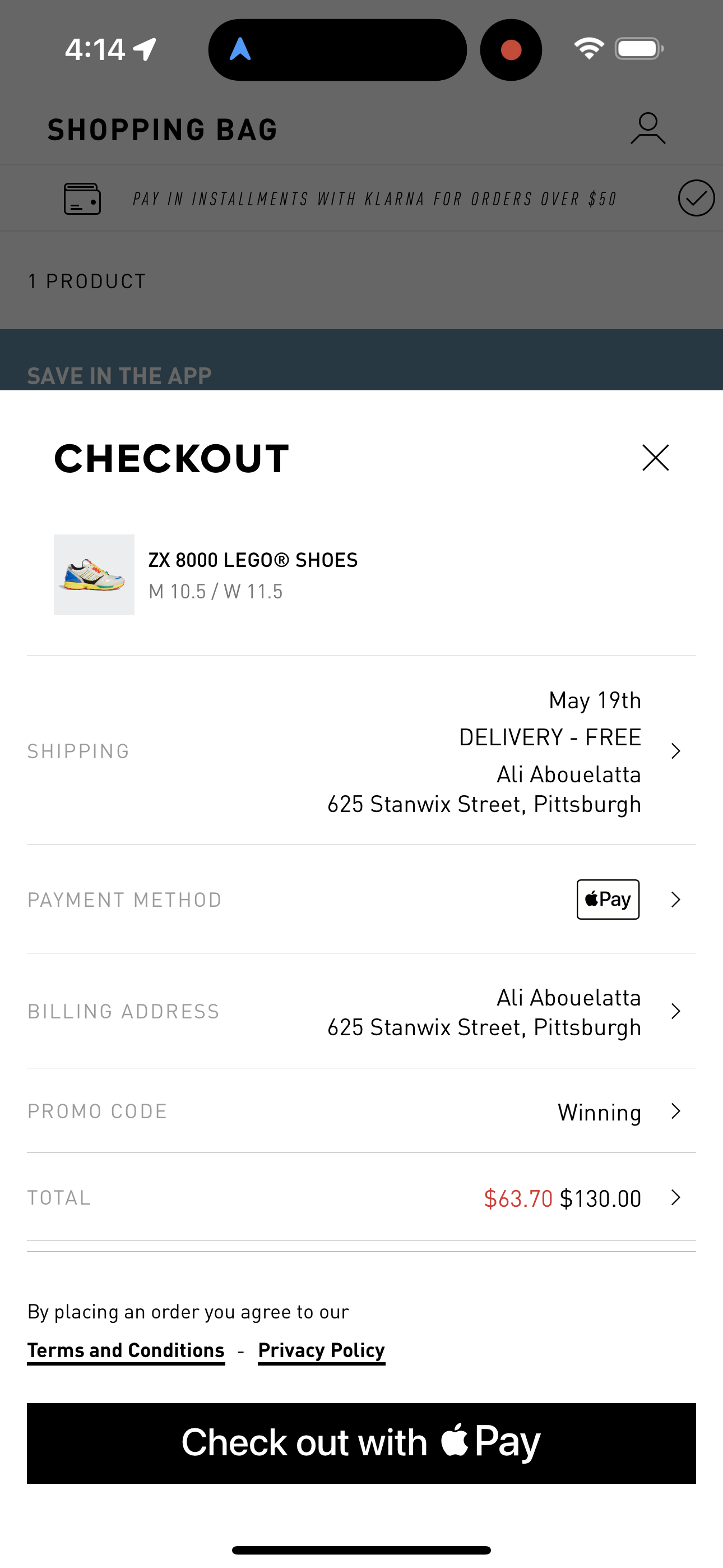 adidas app screenshot 93