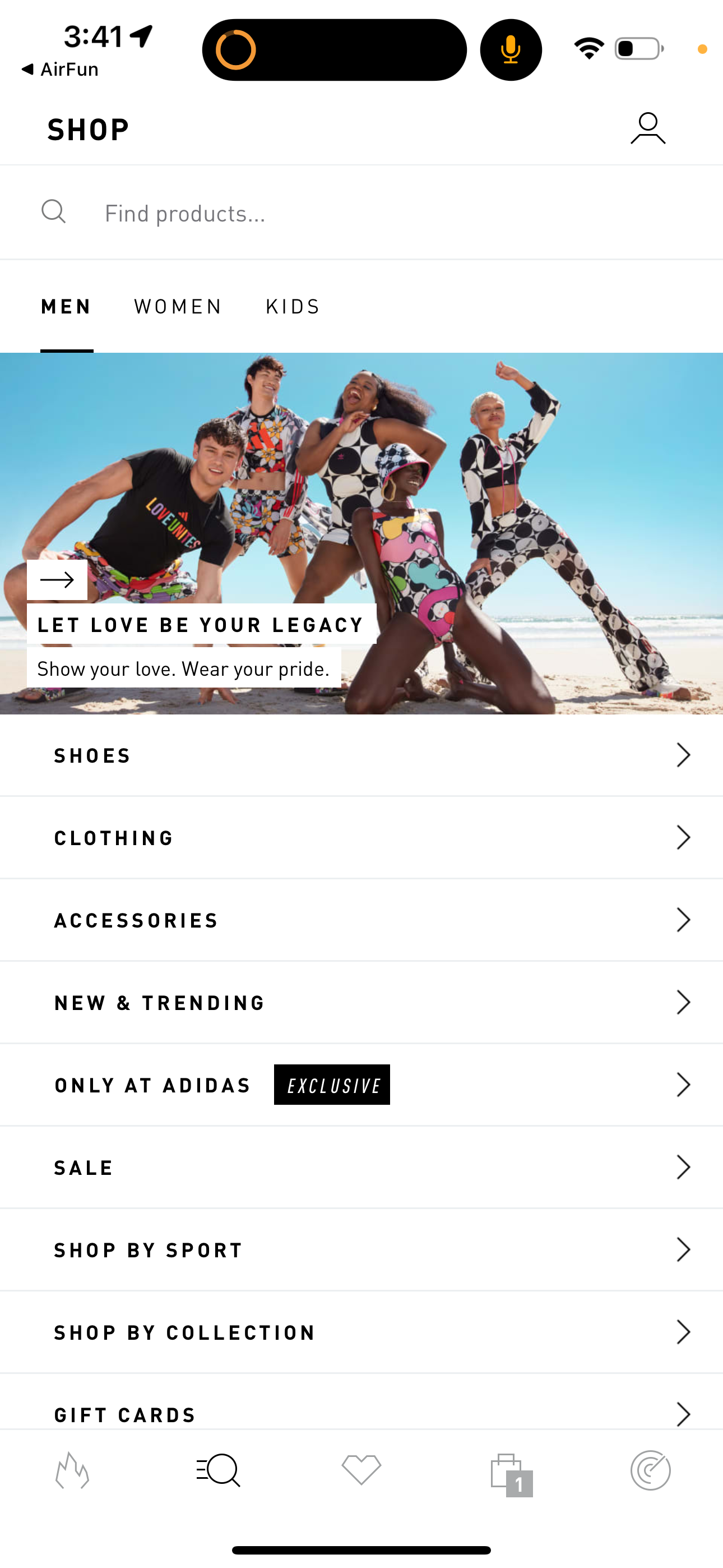 adidas app screenshot 92