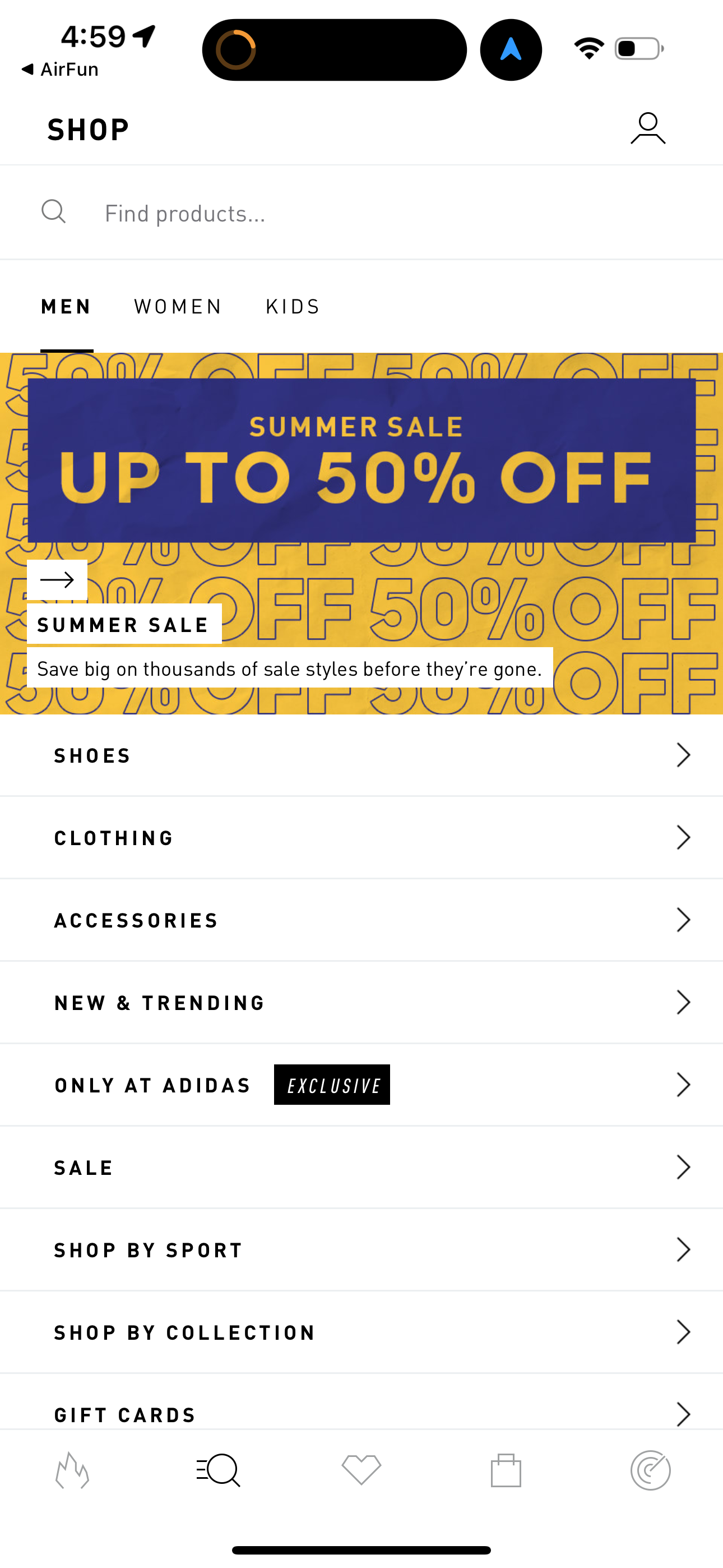 adidas app screenshot 90