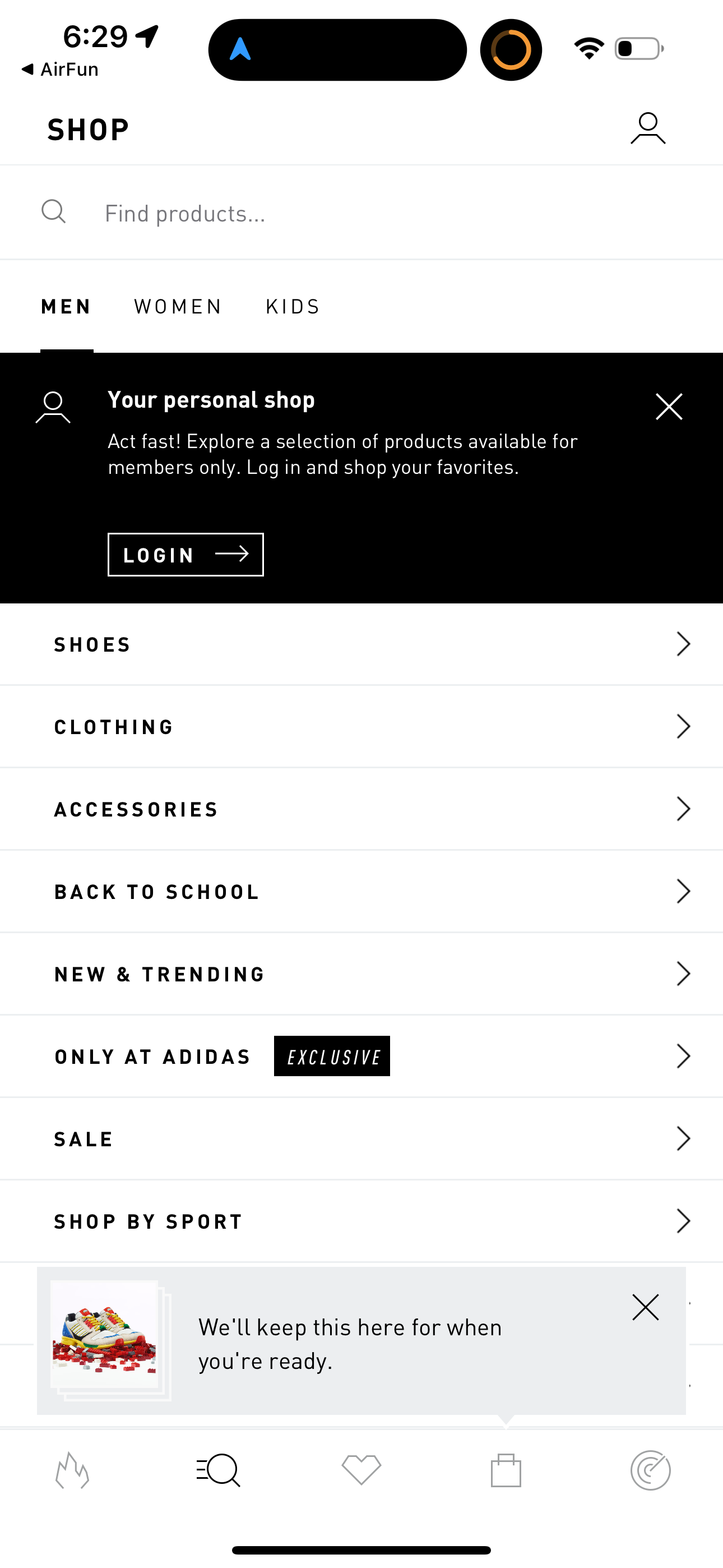 adidas app screenshot 89