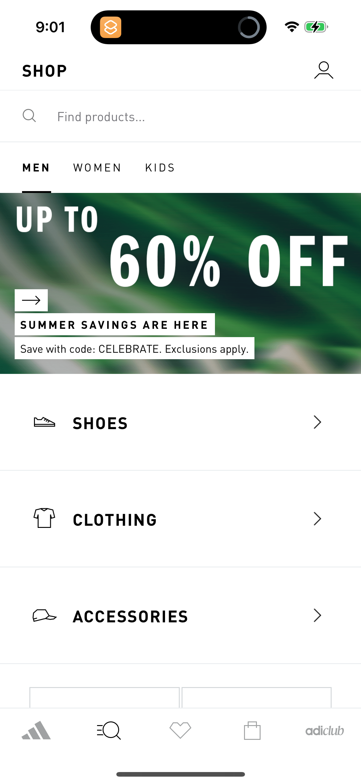 adidas app screenshot 84