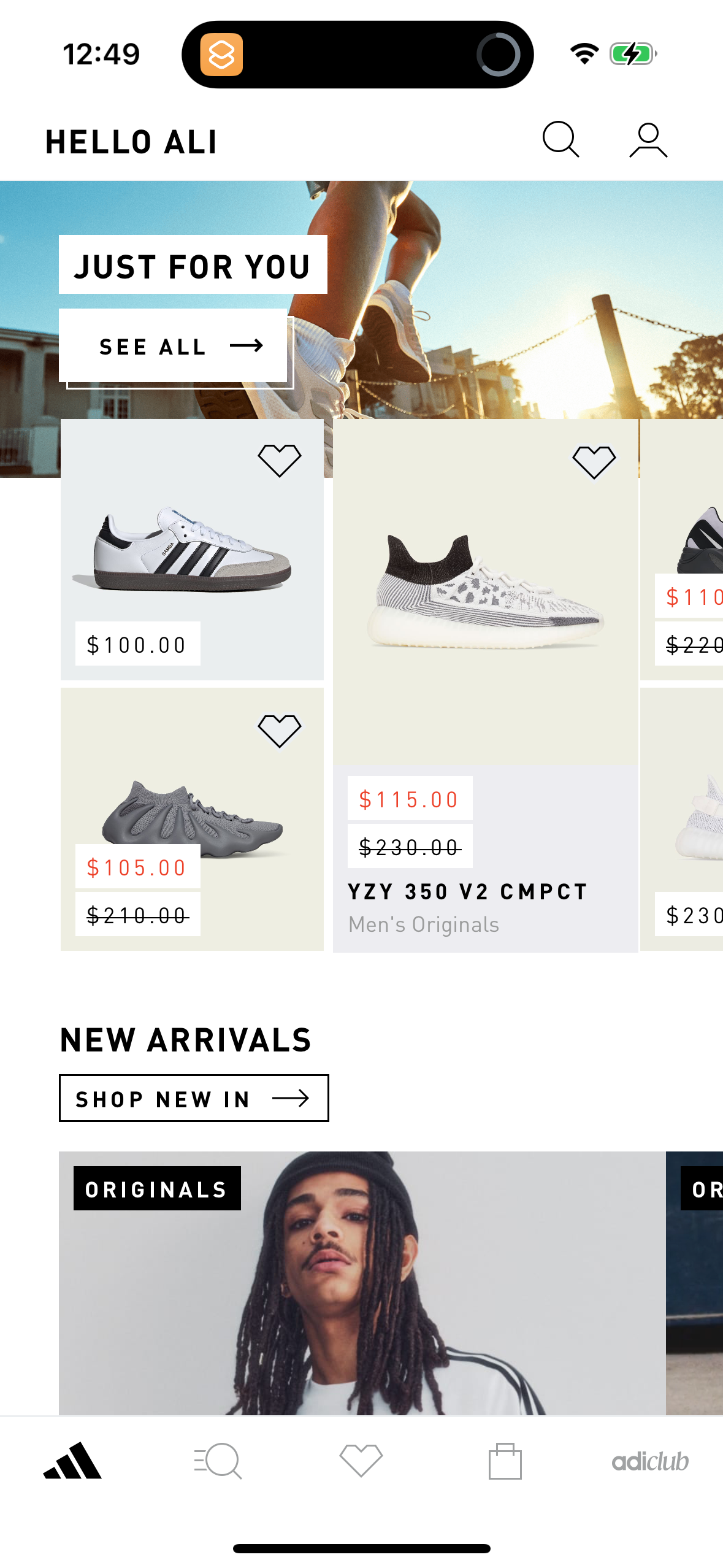 adidas app screenshot 83