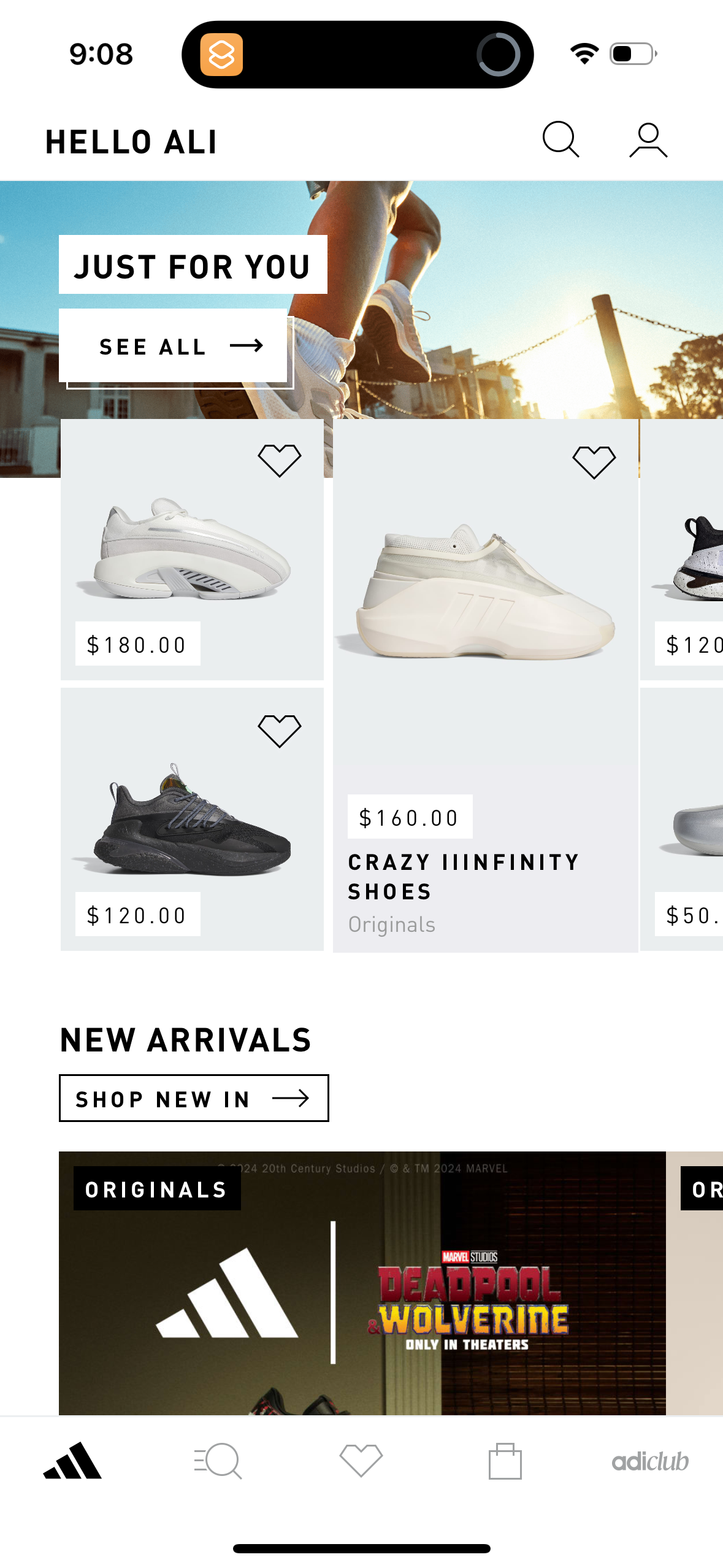 adidas app screenshot 80