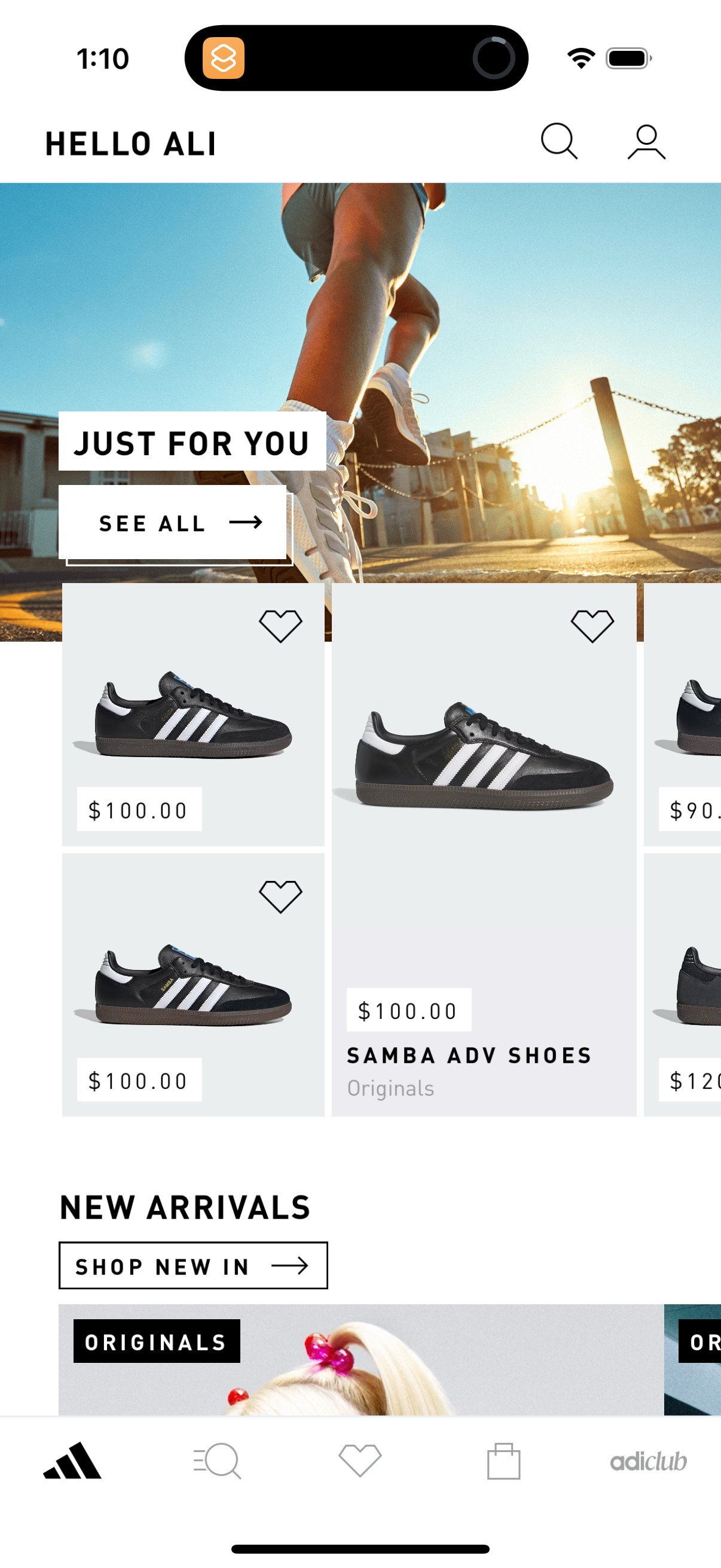 adidas app screenshot 75