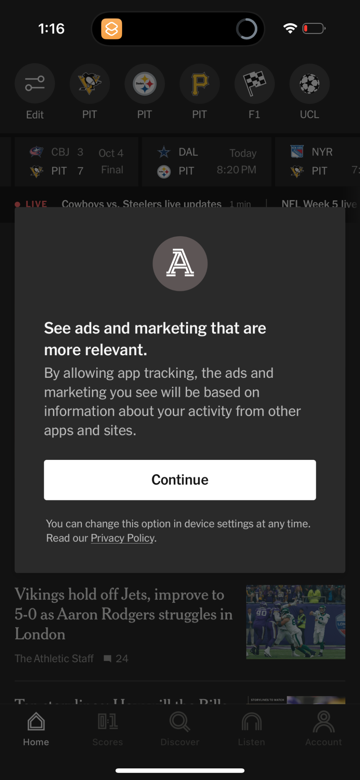 the-athletic app screenshot 17