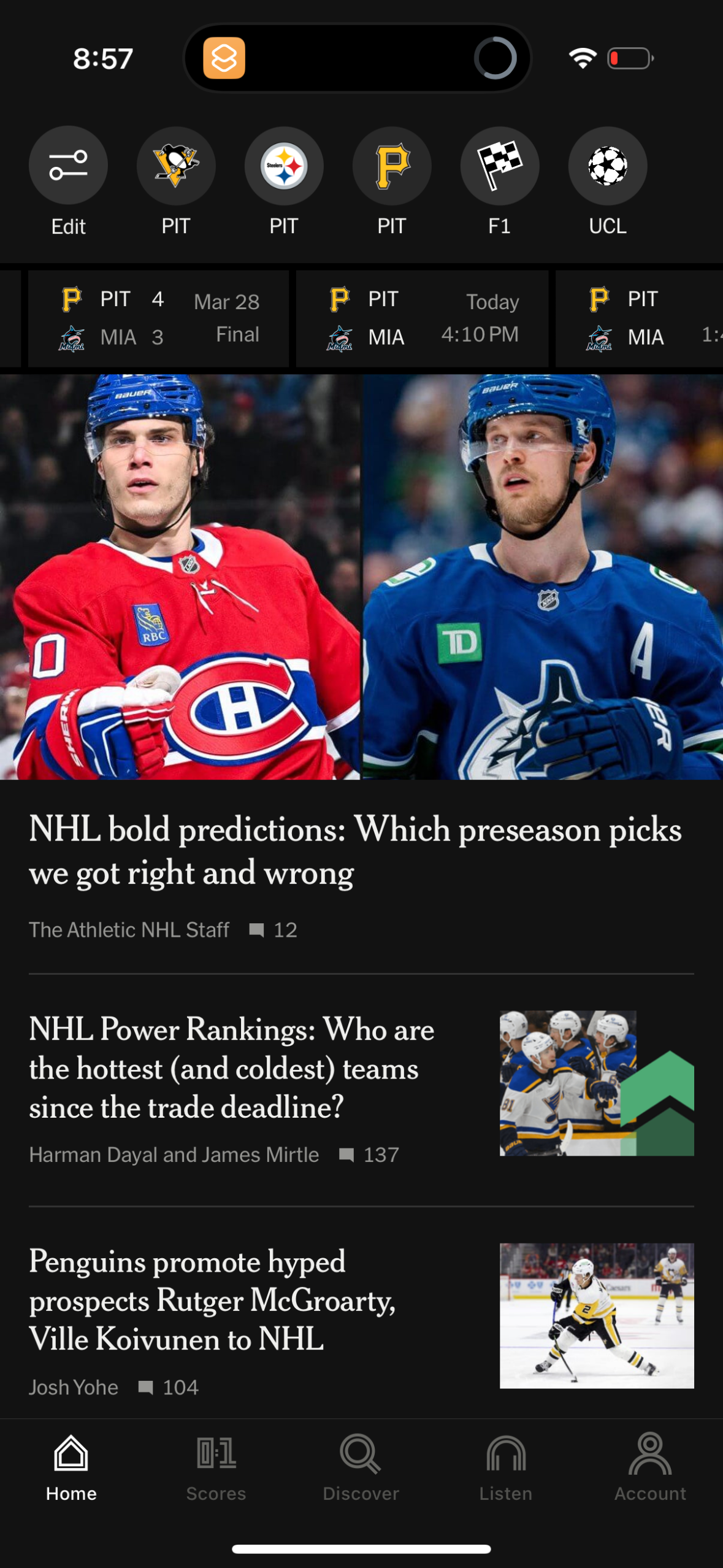 the-athletic app screenshot 3