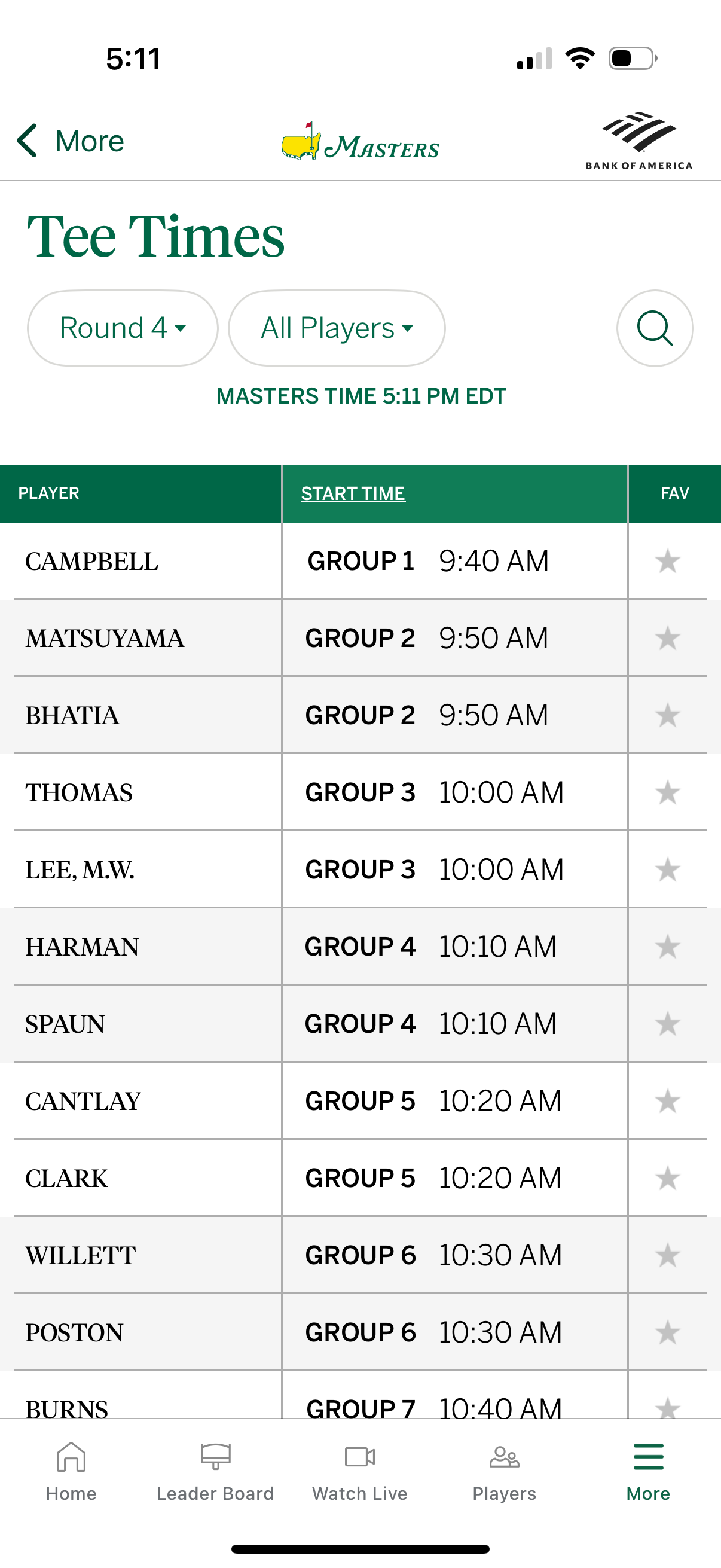 the-masters app screenshot 17