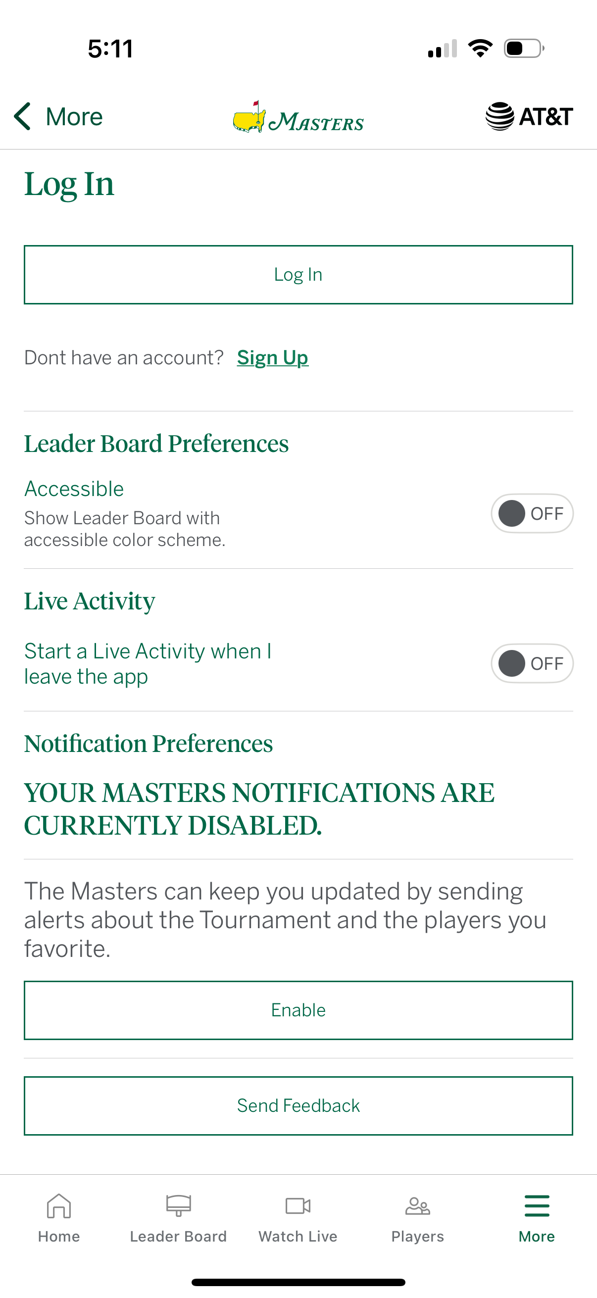 the-masters app screenshot 12
