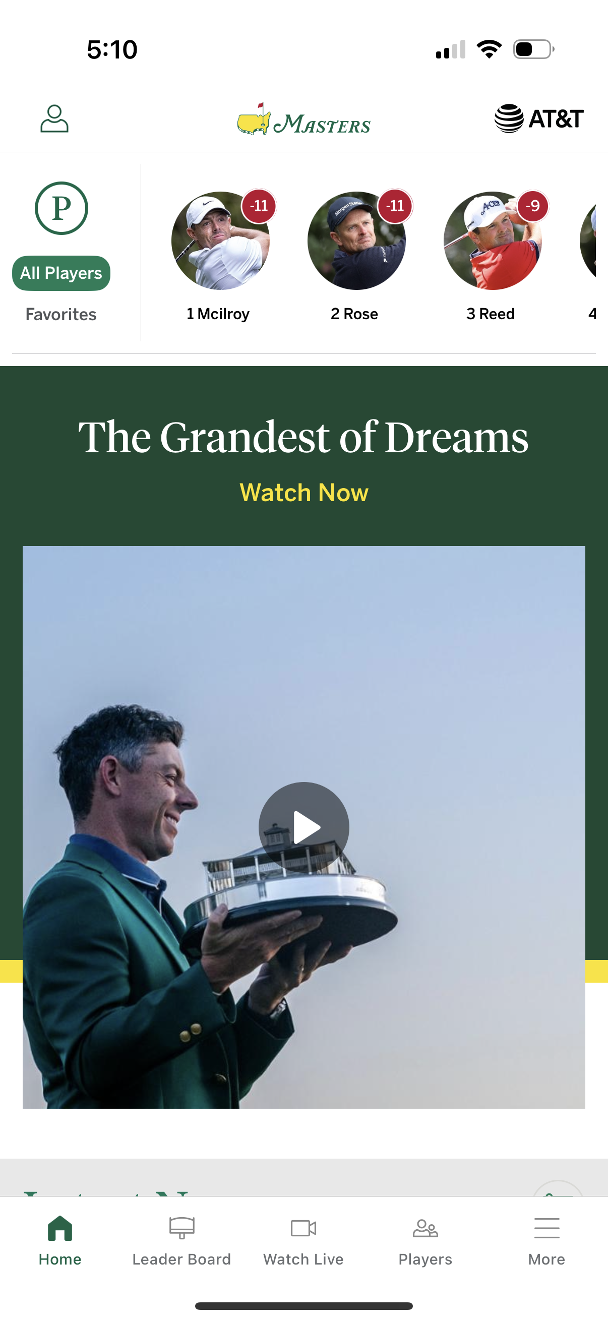 the-masters app screenshot 11