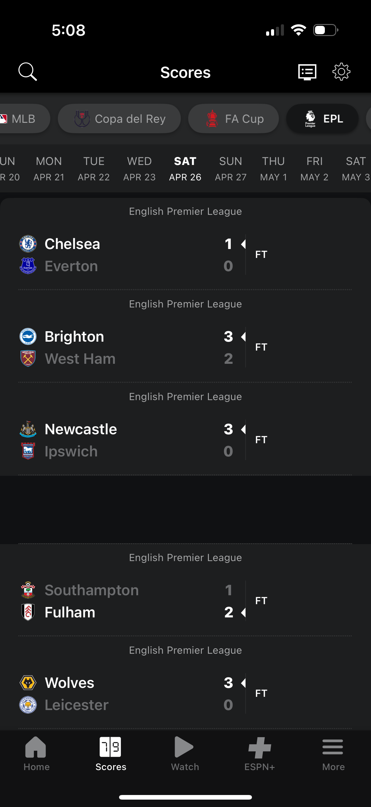 espn app screenshot 35