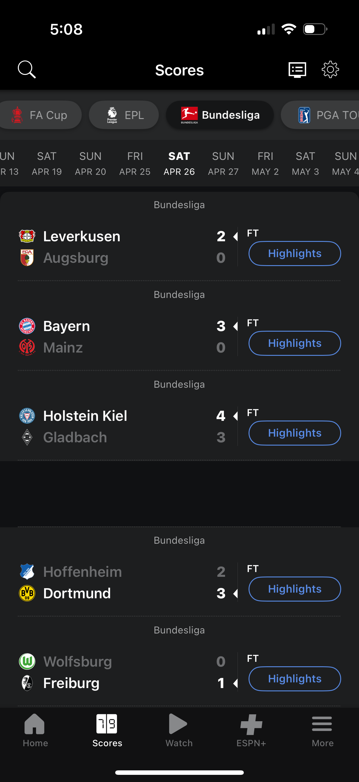 espn app screenshot 34